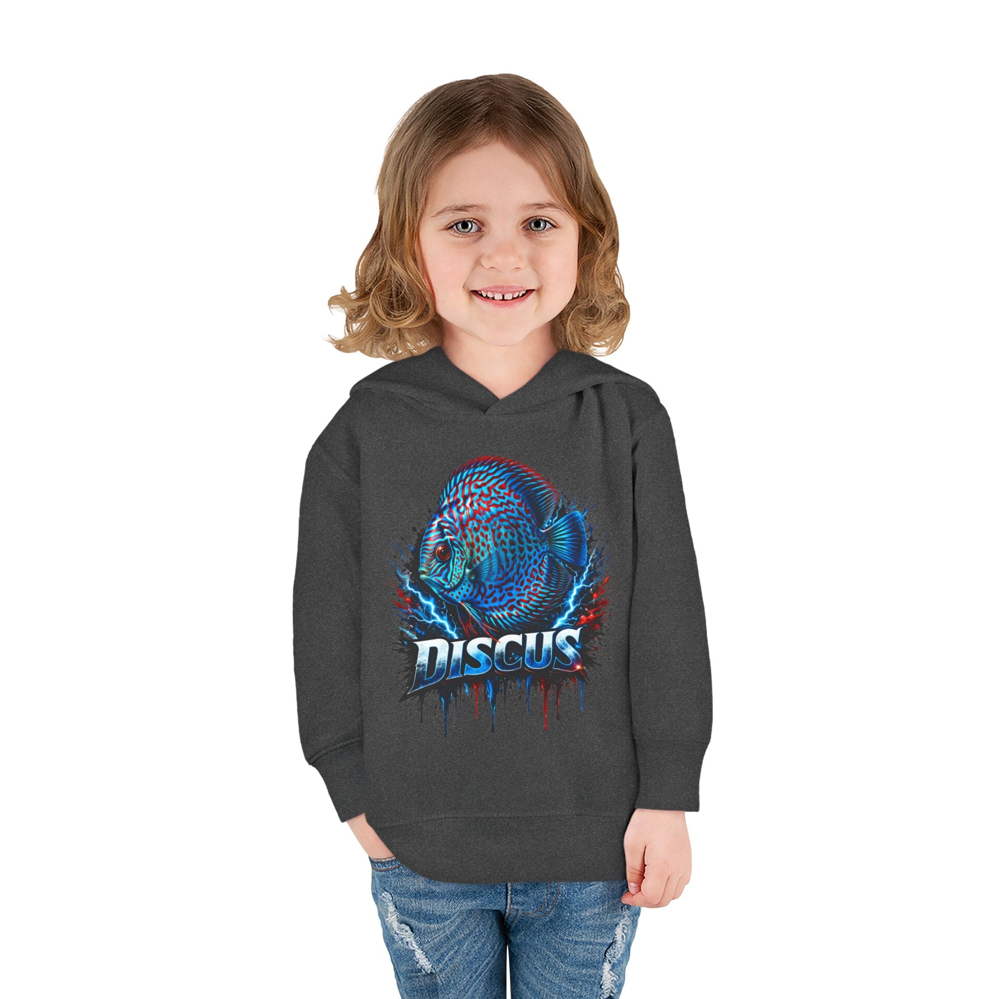 Electric Discus – Toddler Premium "Lightning" Fleece Hoodie