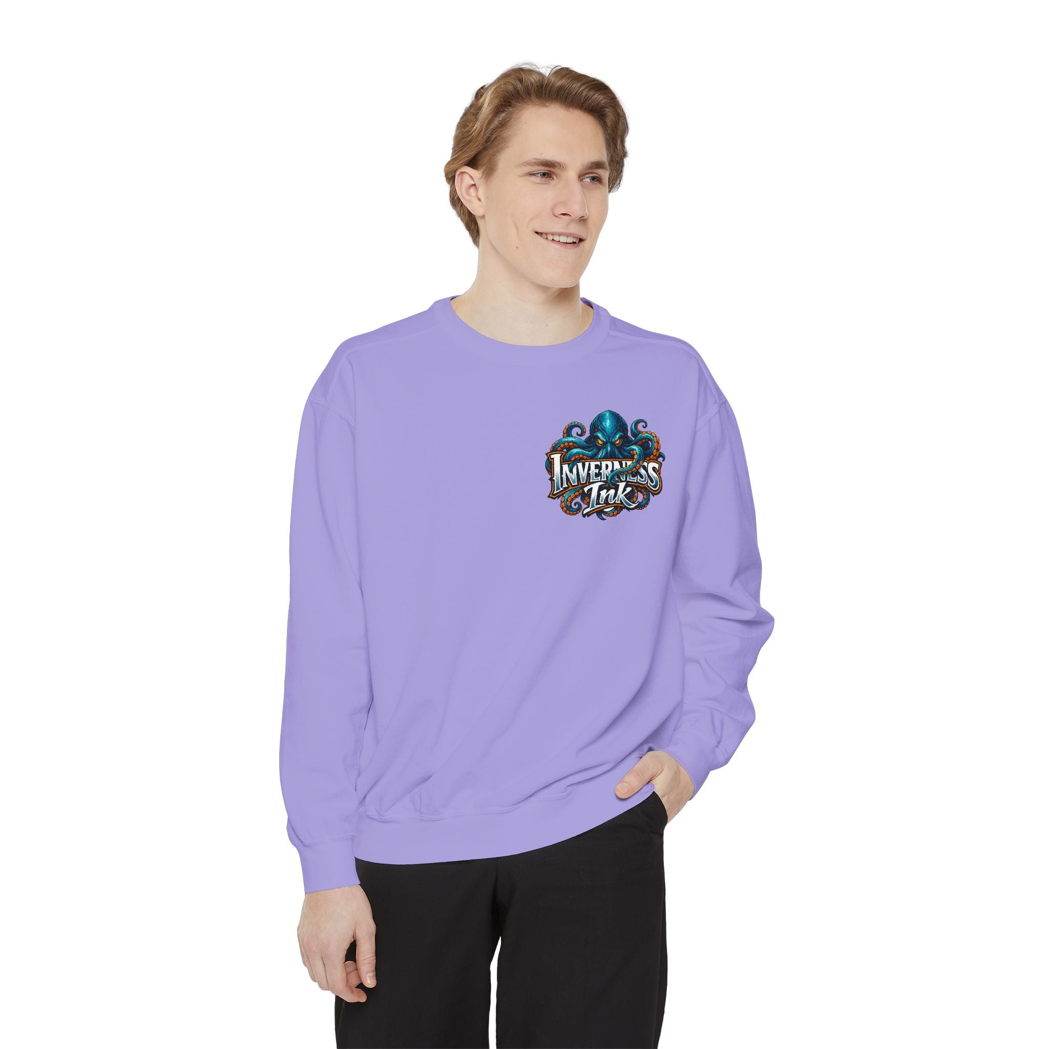 Betta Bliss Sweatshirt — Colorful Betta Fish Graphic Crewneck