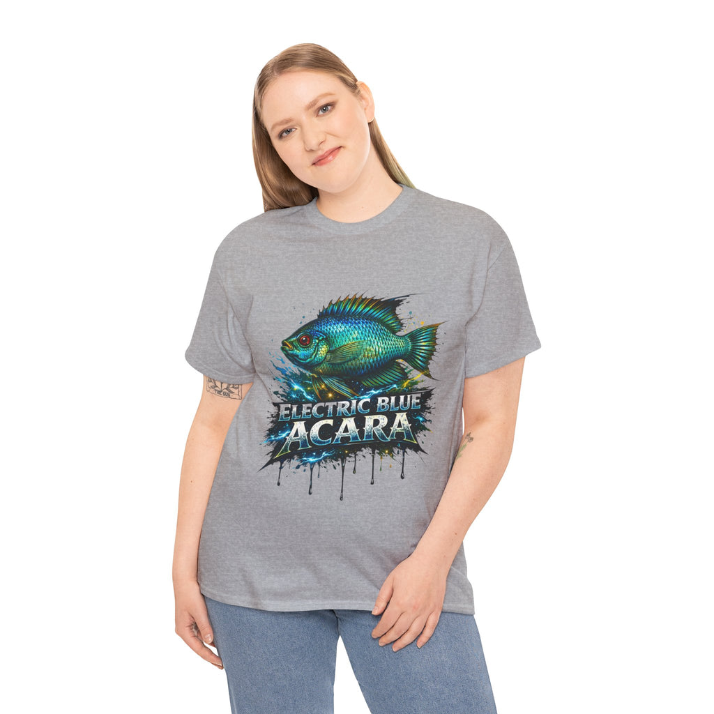 Electric Blue Acara – Premium Graphic Tee