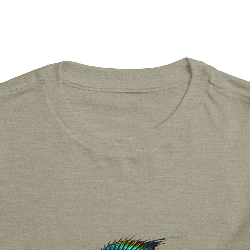 Electric Blue Acara – Toddler Graphic Tee