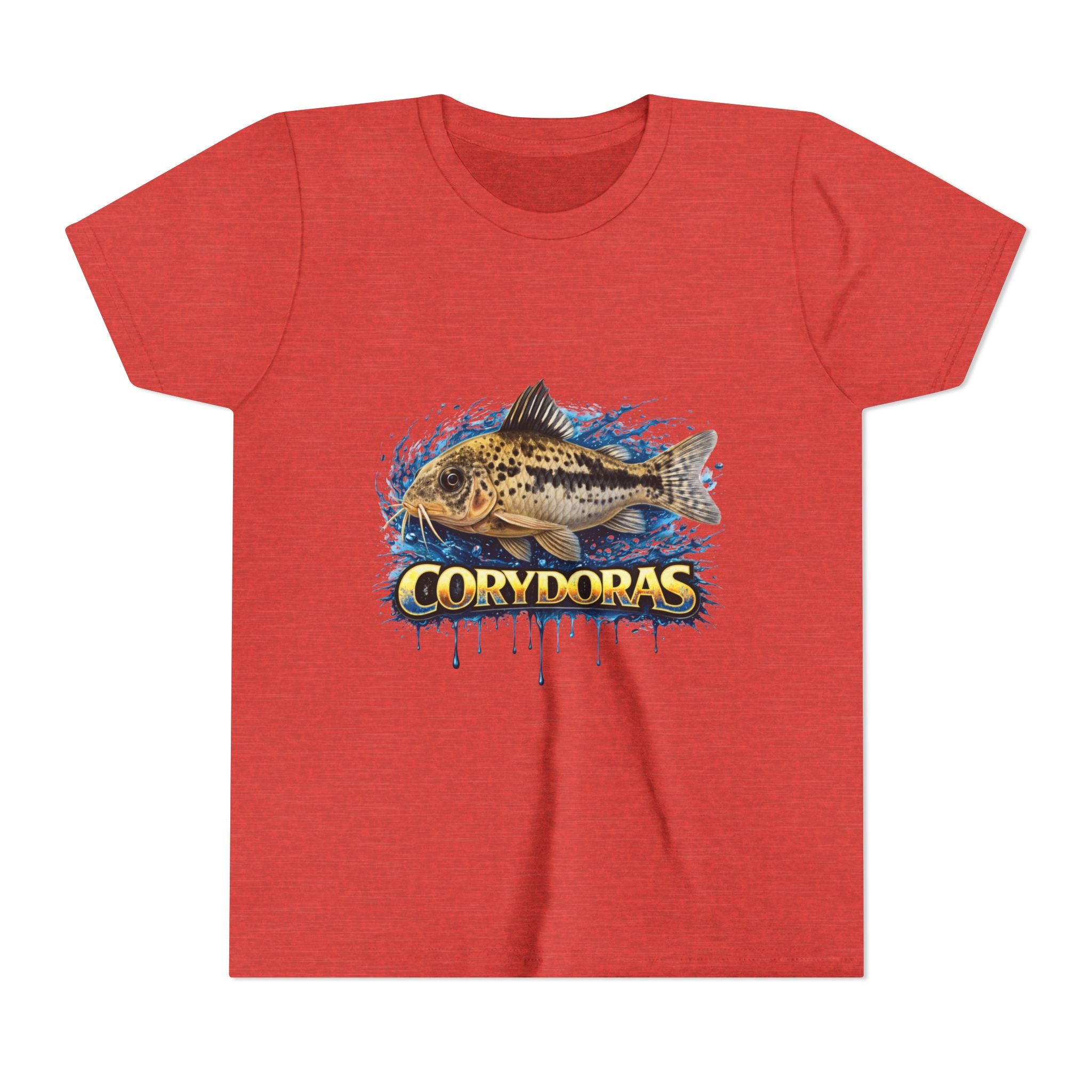 Corydoras Fish Youth Tee – Cute Aquarium Catfish Graphic Shirt