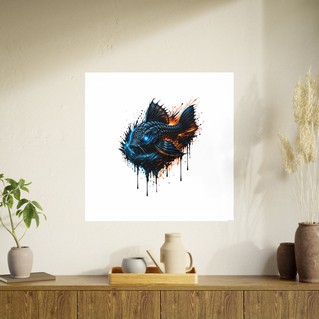 Armored Pleco L-185 – Premium Satin Photo Art Poster