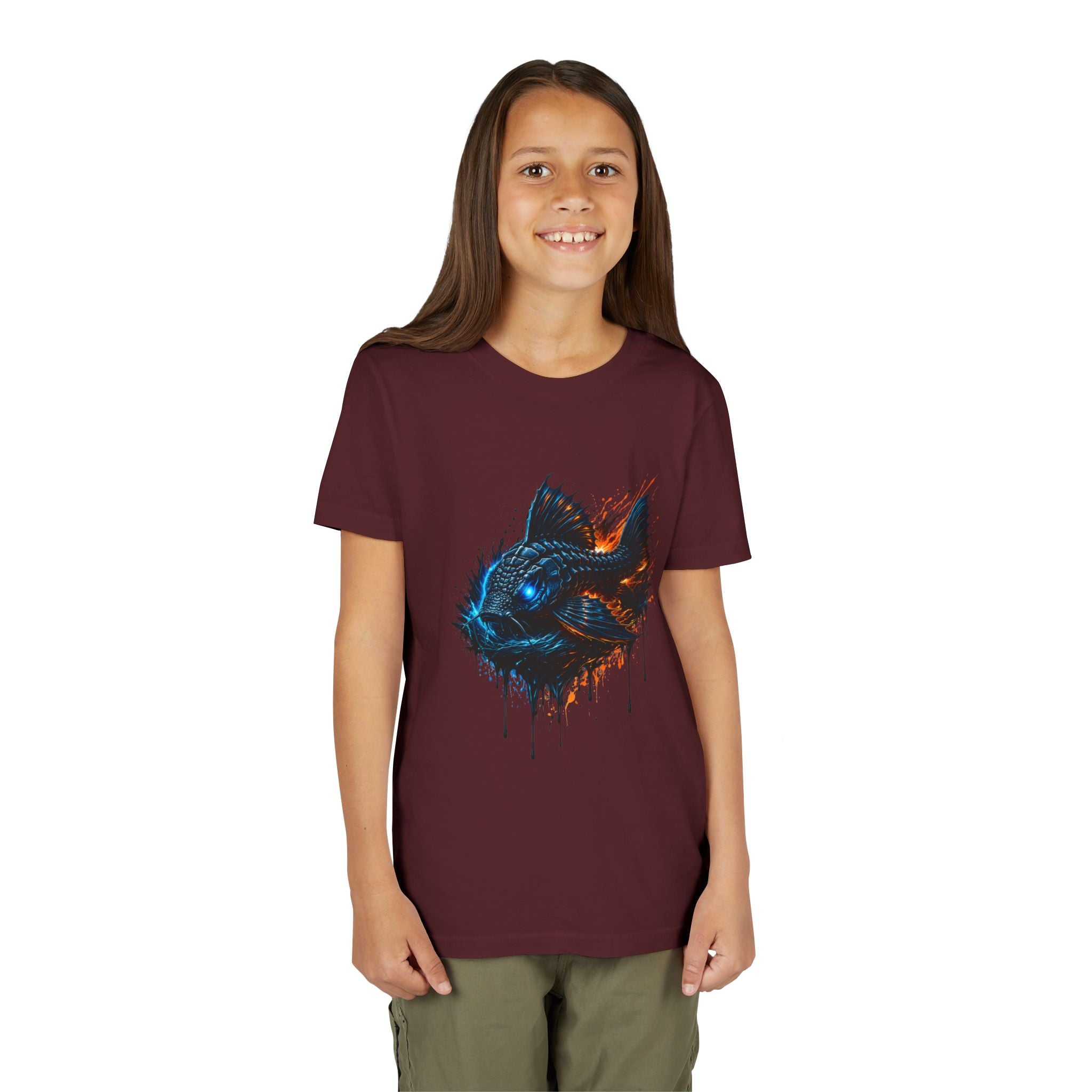 Armored Pleco L-185 – Youth Premium Fine Jersey Tee