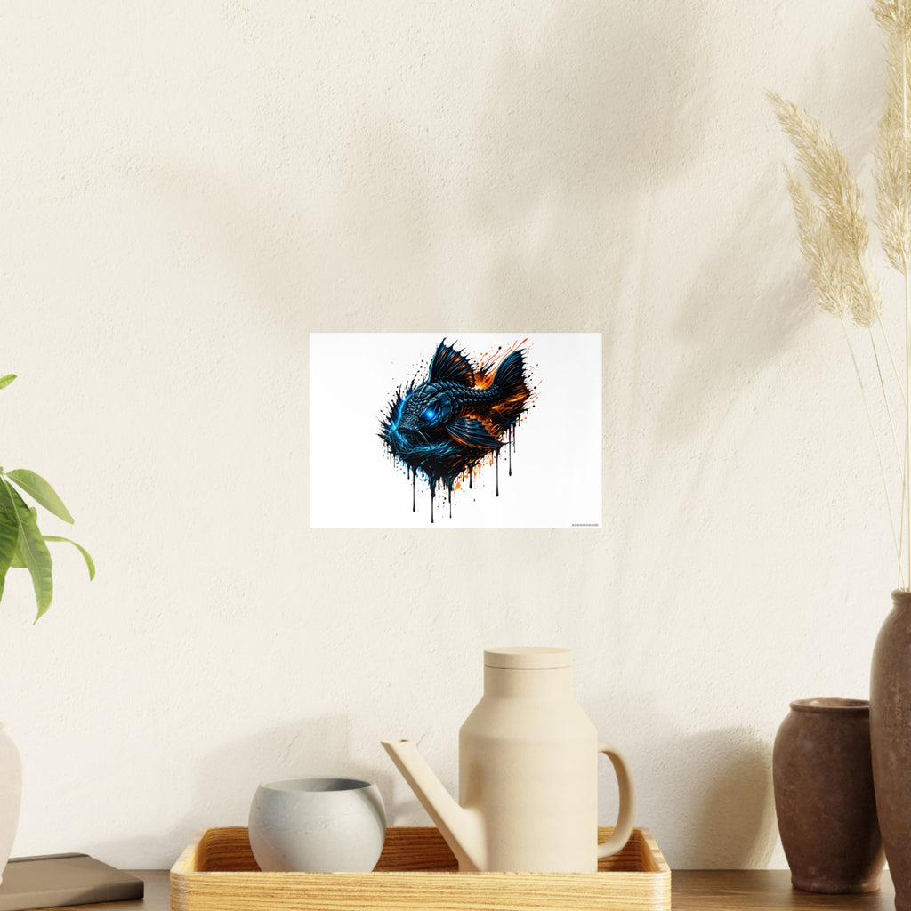 Armored Pleco L-185 – Premium Satin Photo Art Poster