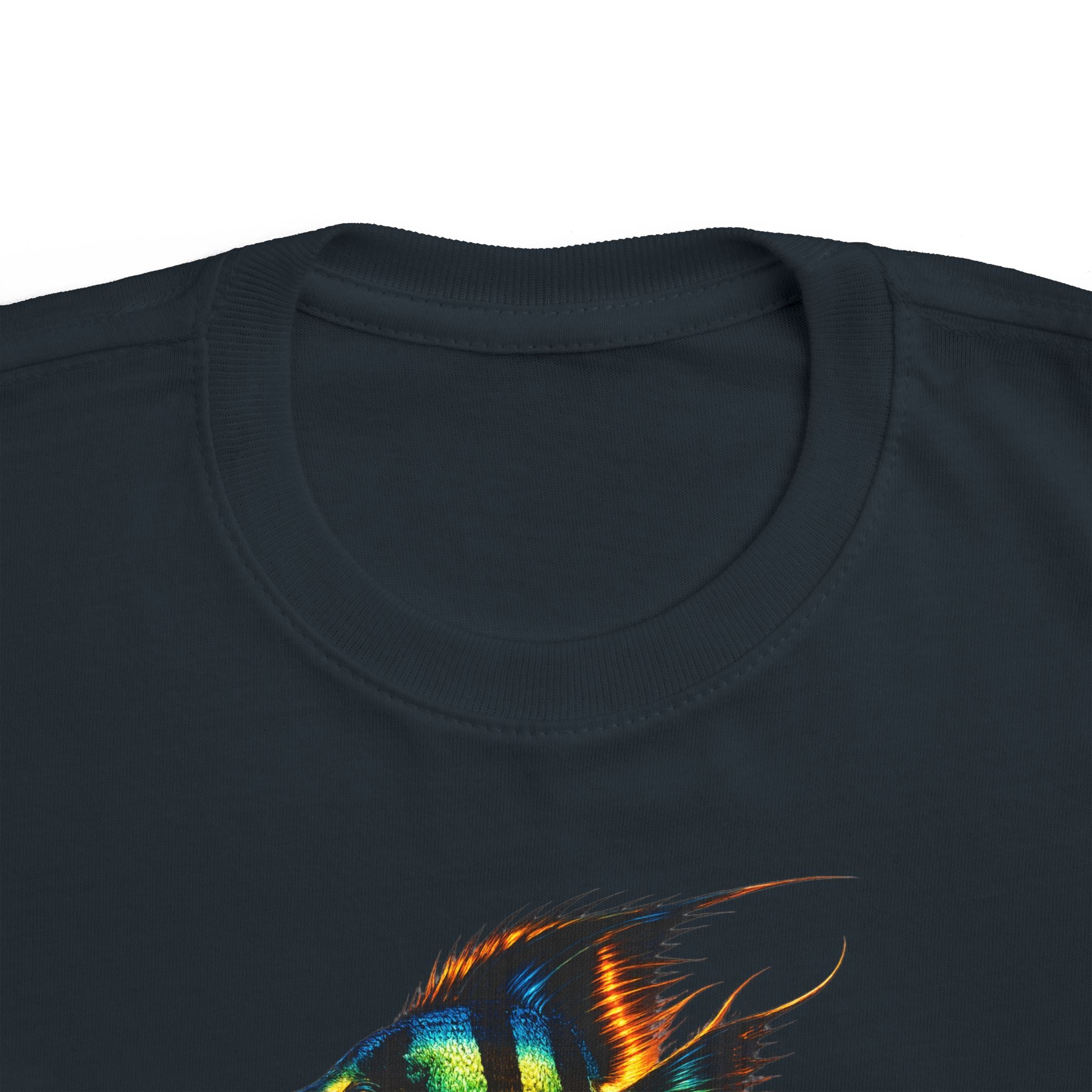 Toddler Fish Tee — Colorful Angelfish Graphic Kids Shirt
