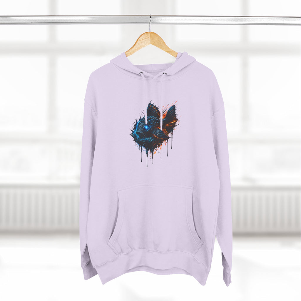 Armored Pleco L-185 – Premium Fleece Hooded Sweatshirt