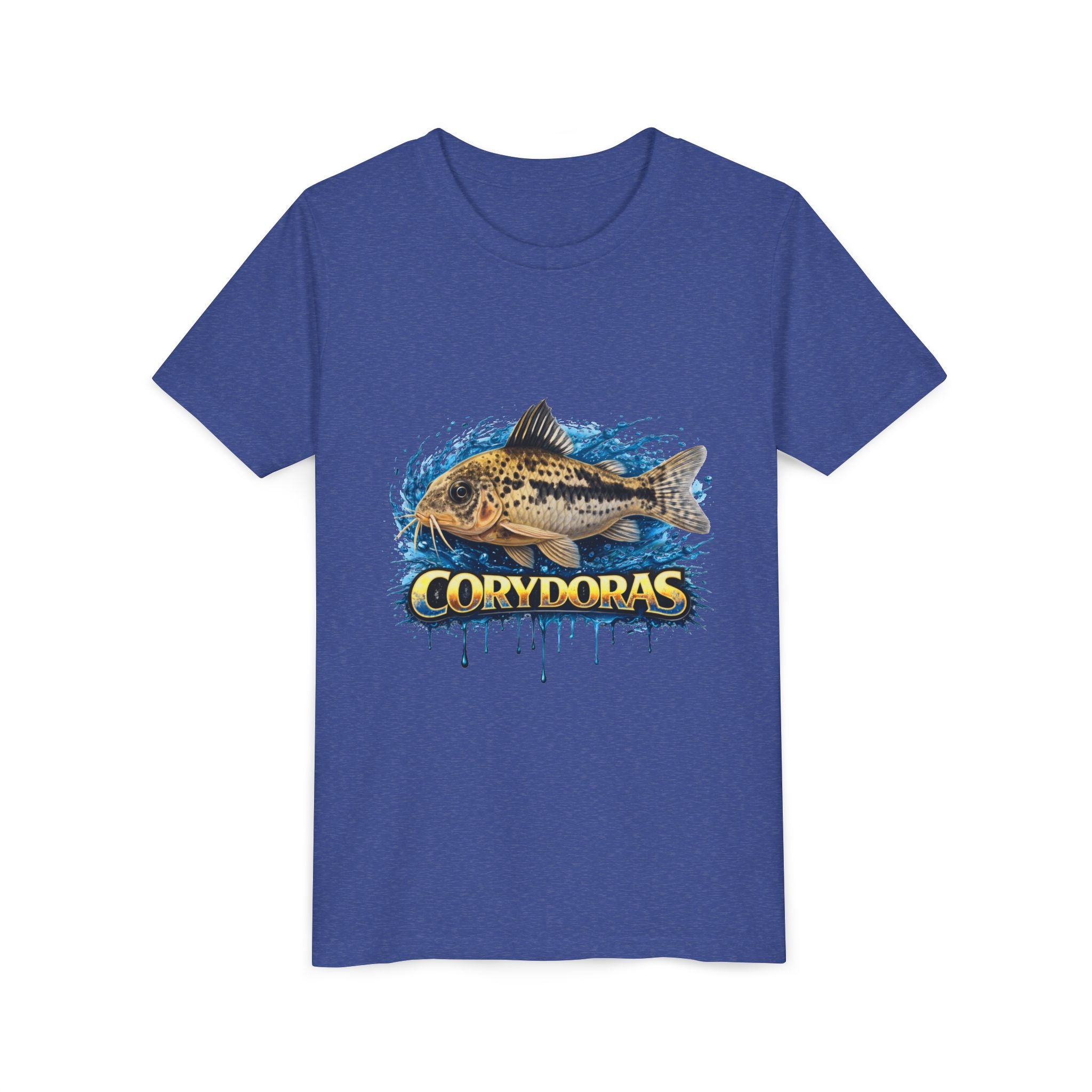 Corydoras Fish Youth Tee – Cute Aquarium Catfish Graphic Shirt