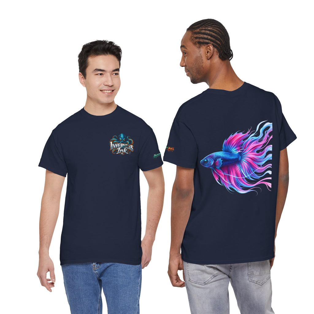 Electric Paint Betta — Classic Heavy Cotton Tee