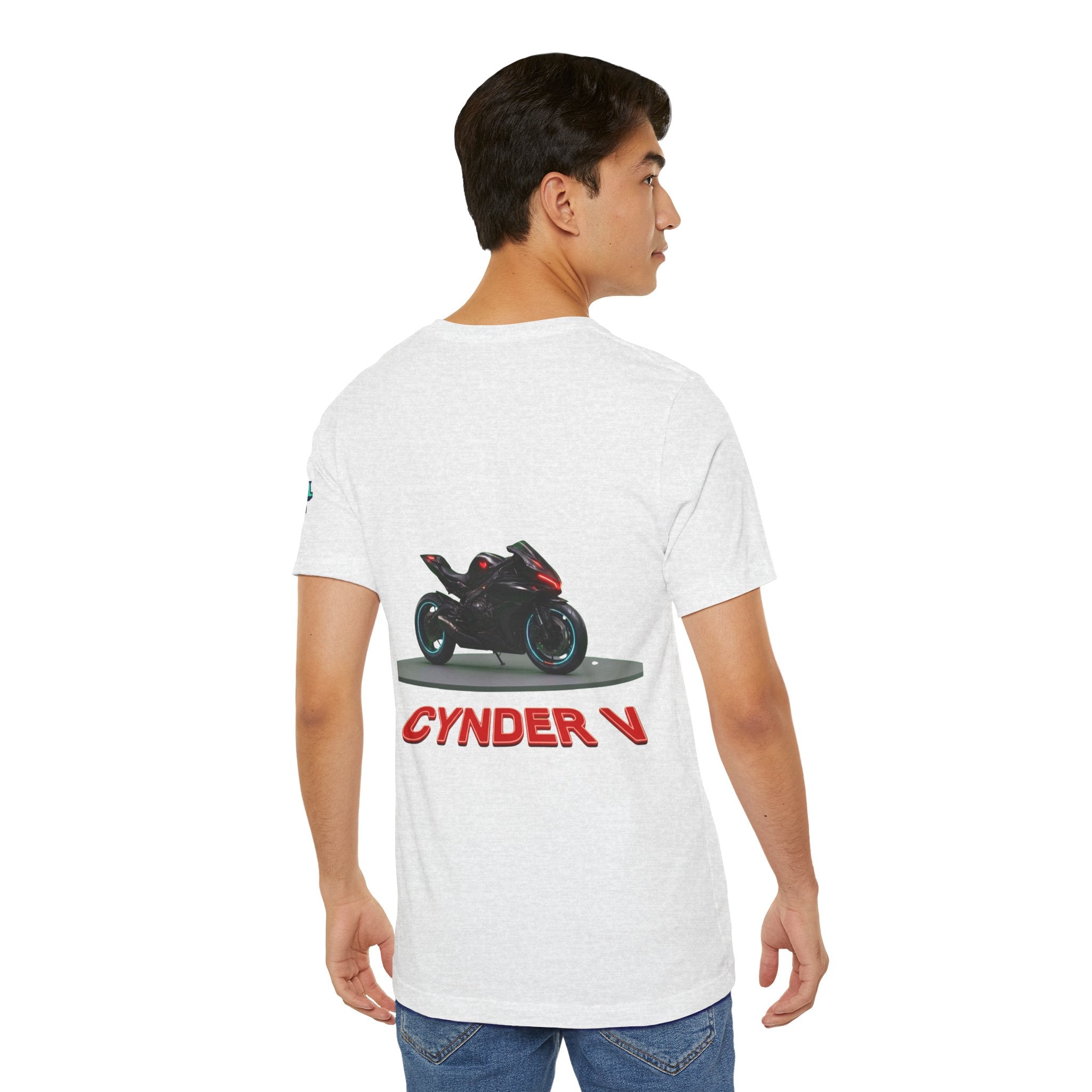 The Eternal Wars Motorcycle Tee — Cynder V Sportbike Graphic Shirt