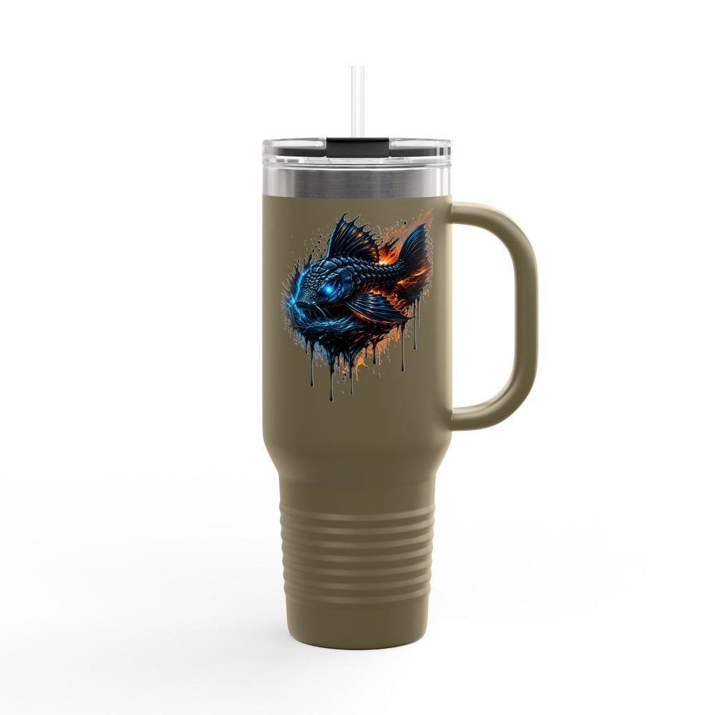Armored Pleco – 40oz Premium Insulated Travel Mug L-185