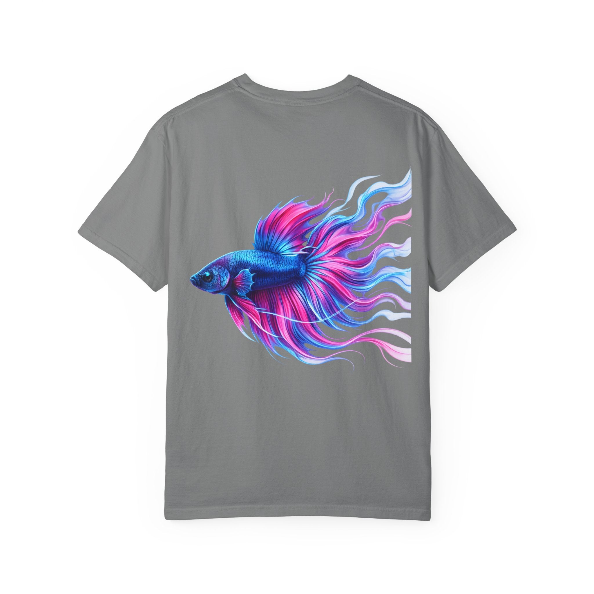 Electric Paint Betta T-Shirt — Neon Betta Splendens Art Tee