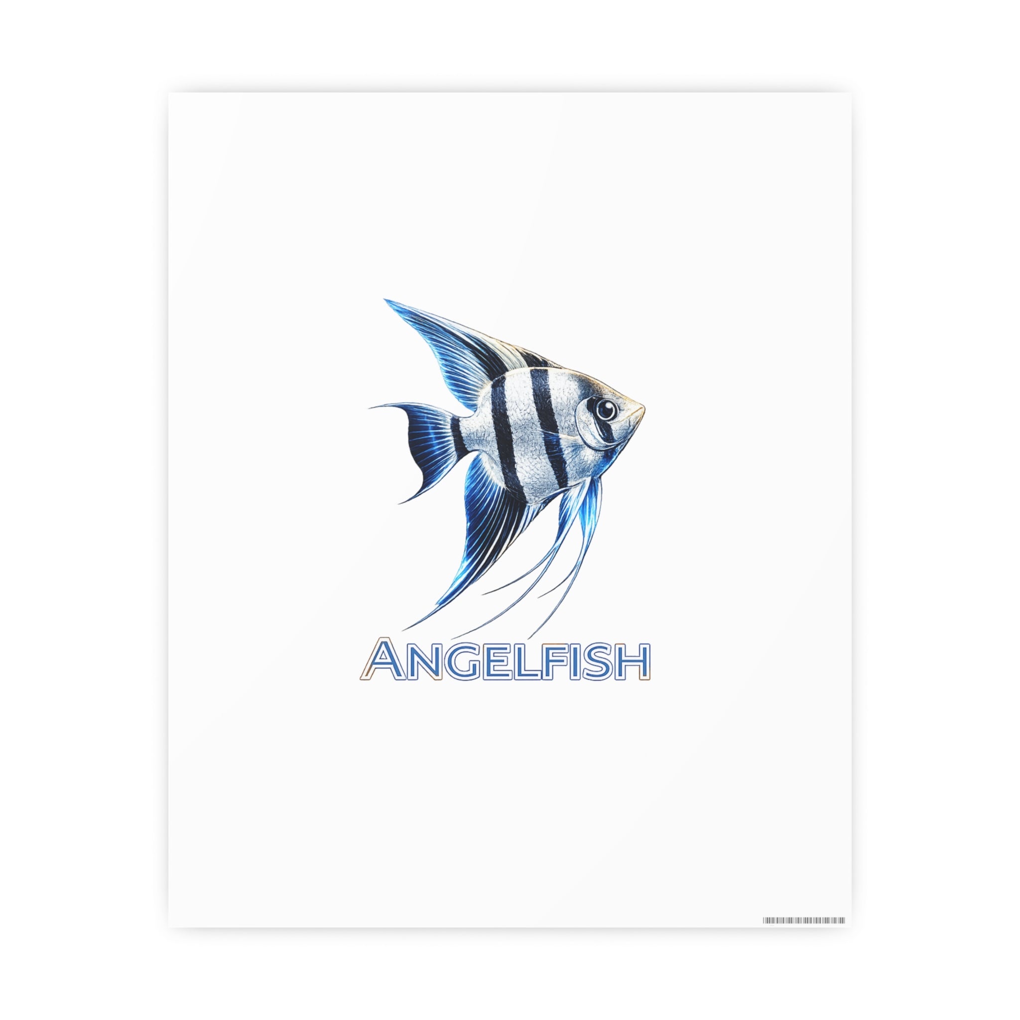 Angelfish – Premium Satin Photo Art Poster
