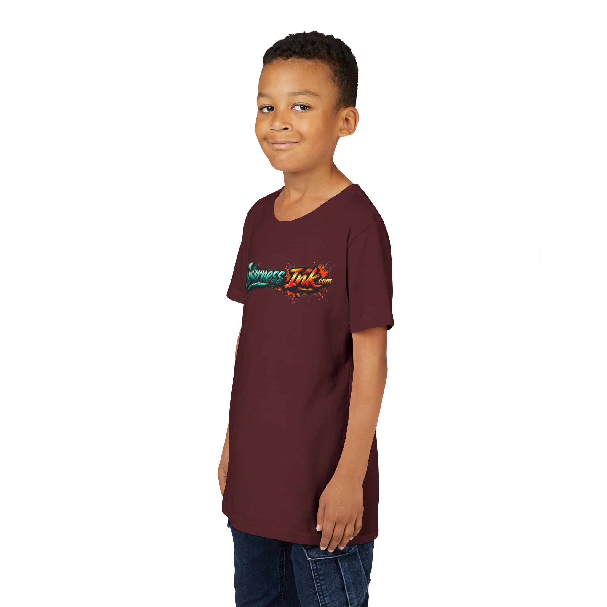 Youth Tee - Colorful Betta Fish Graphic Shirt