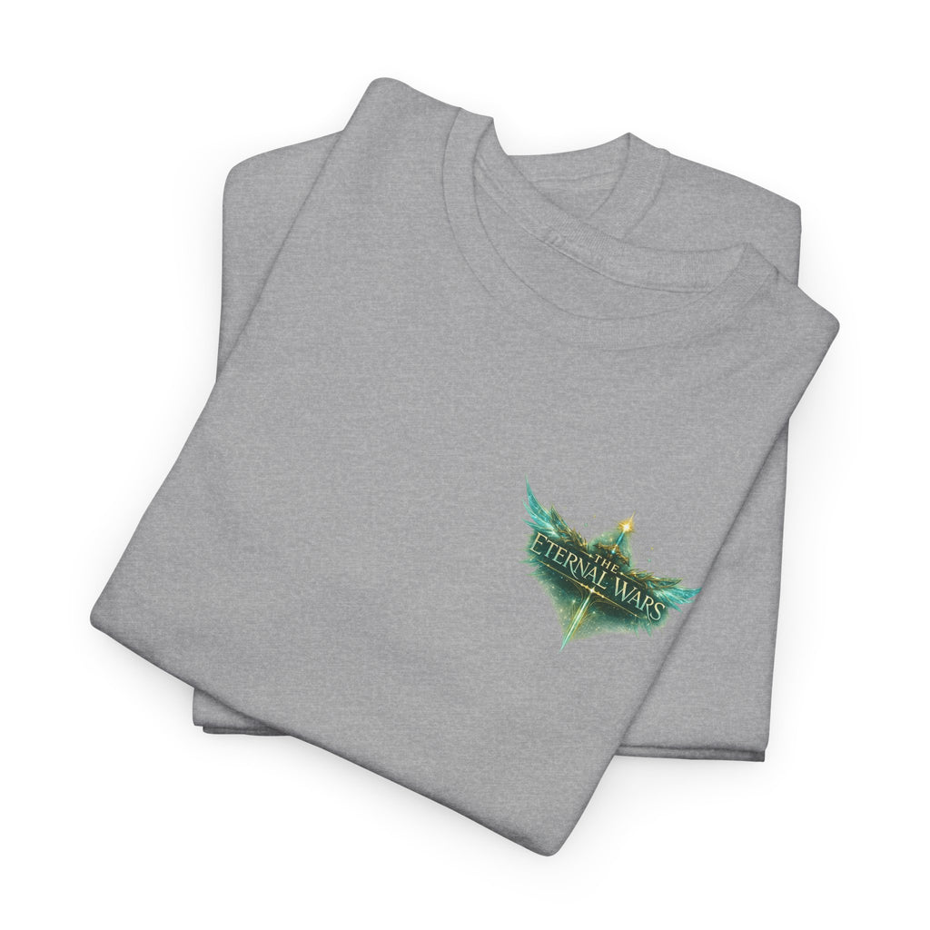 The Eternal Wars Graphic Tee – "Cambria" Winged Warrior Shirt