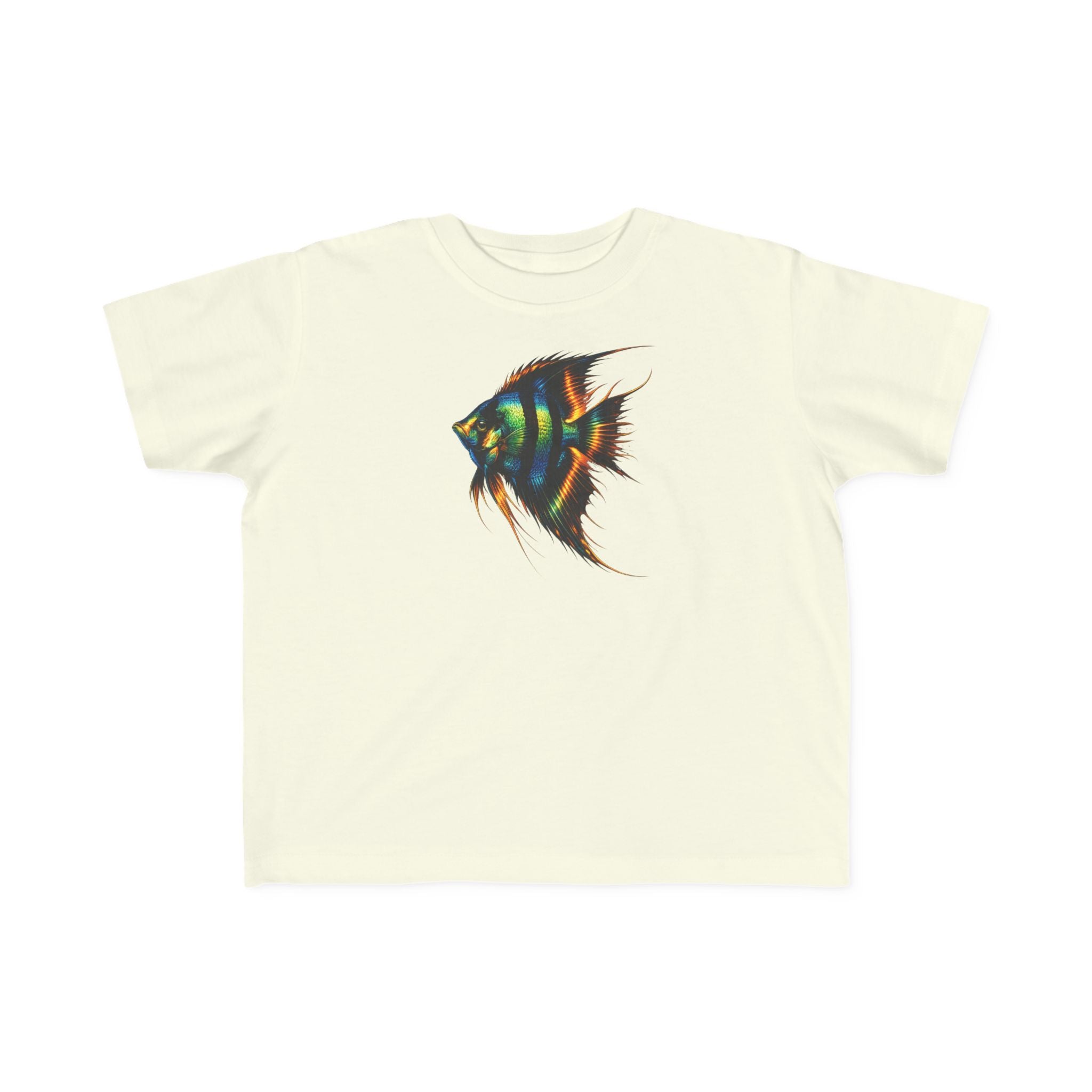 Toddler Fish Tee — Colorful Angelfish Graphic Kids Shirt