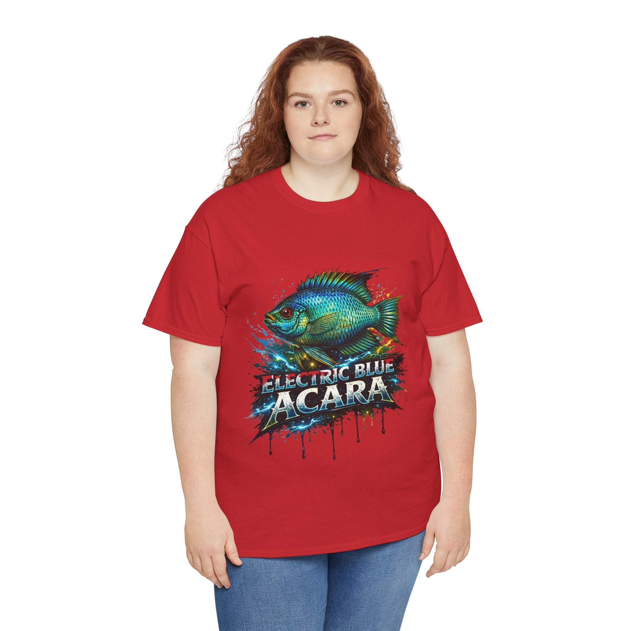 Electric Blue Acara – Premium Graphic Tee