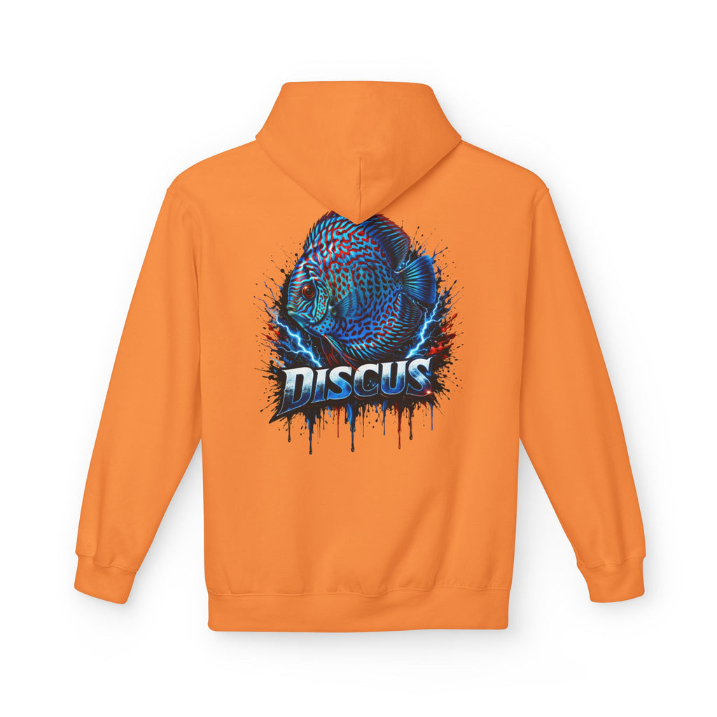 Discus Fish Hoodie — Vibrant Aquarium Graphic Pullover