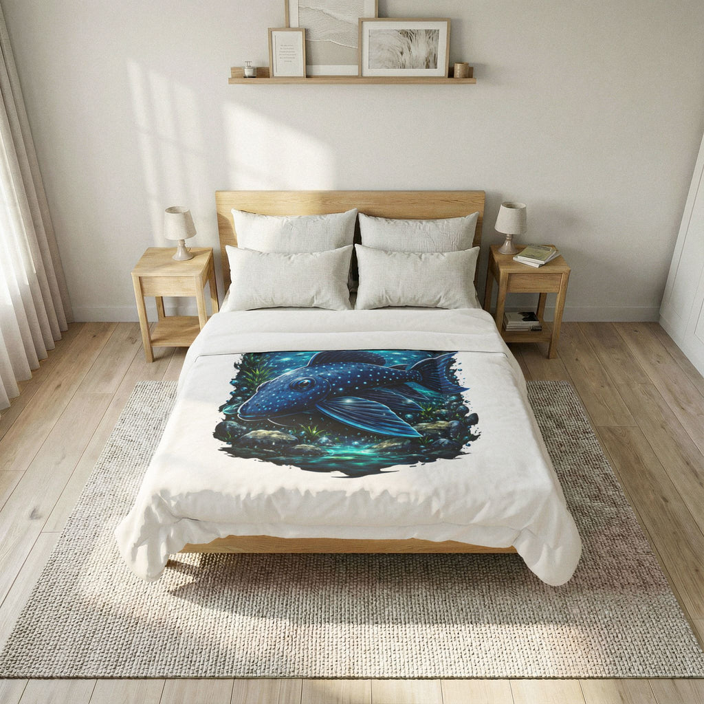 Blue Phantom – Premium "Starlight" Cotton Comforter