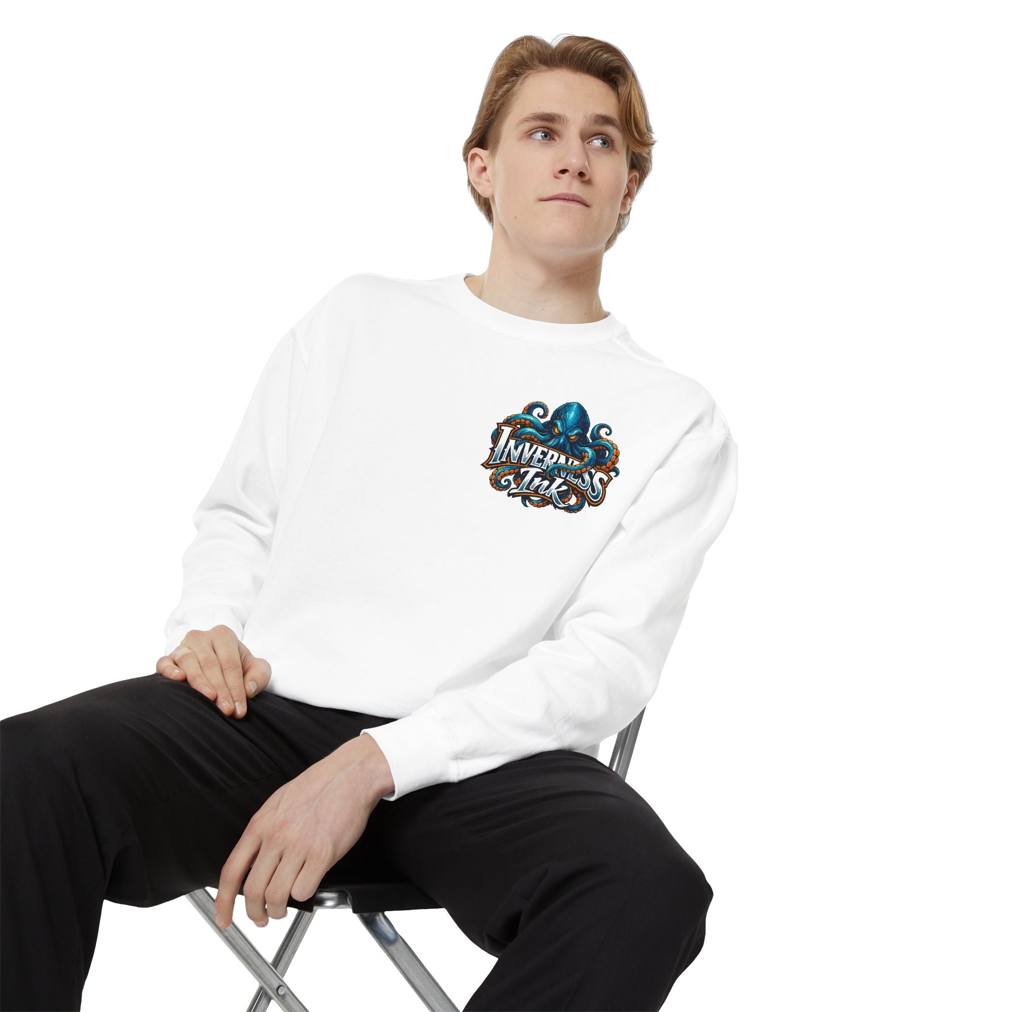 Betta Bliss Sweatshirt — Colorful Betta Fish Graphic Crewneck