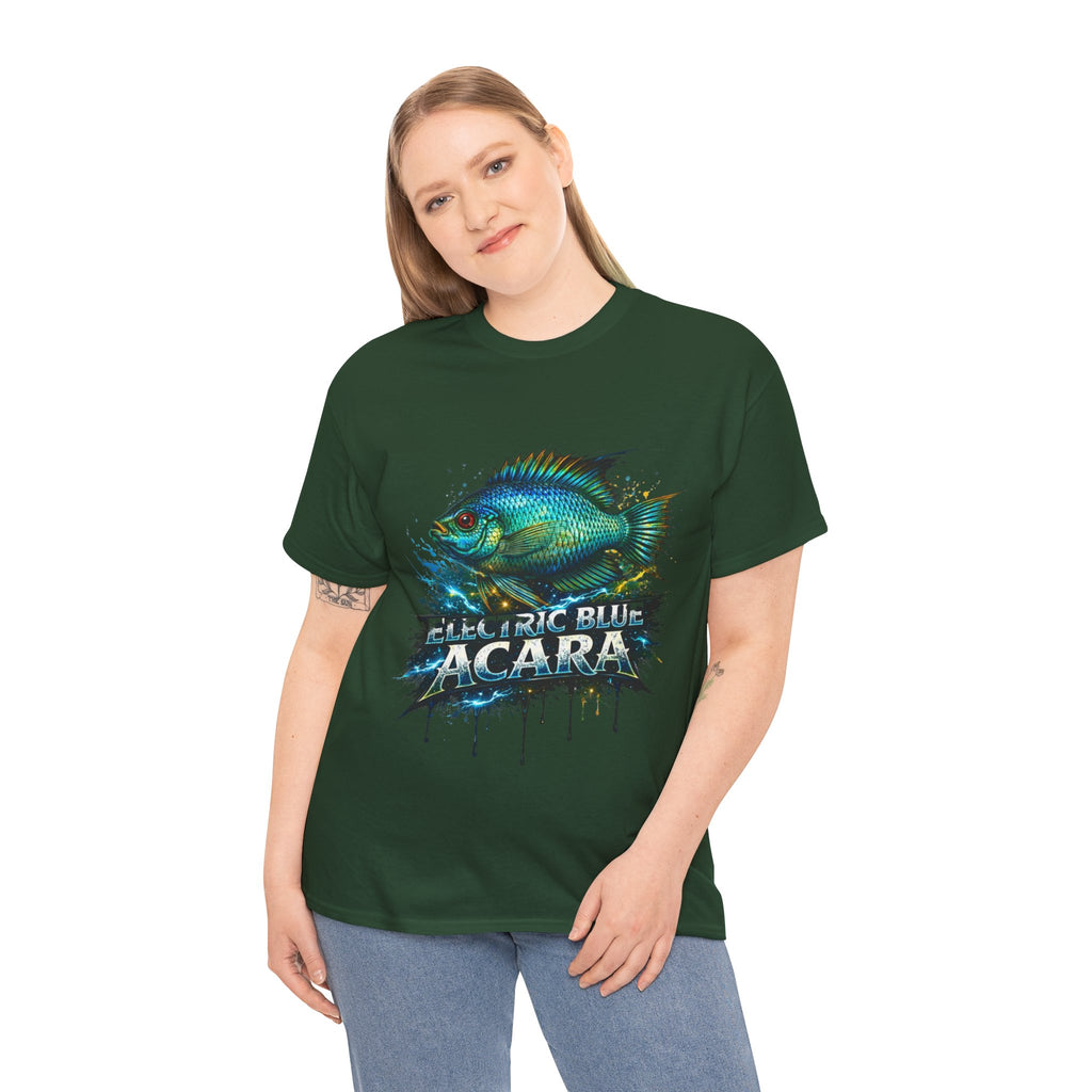 Electric Blue Acara – Premium Graphic Tee