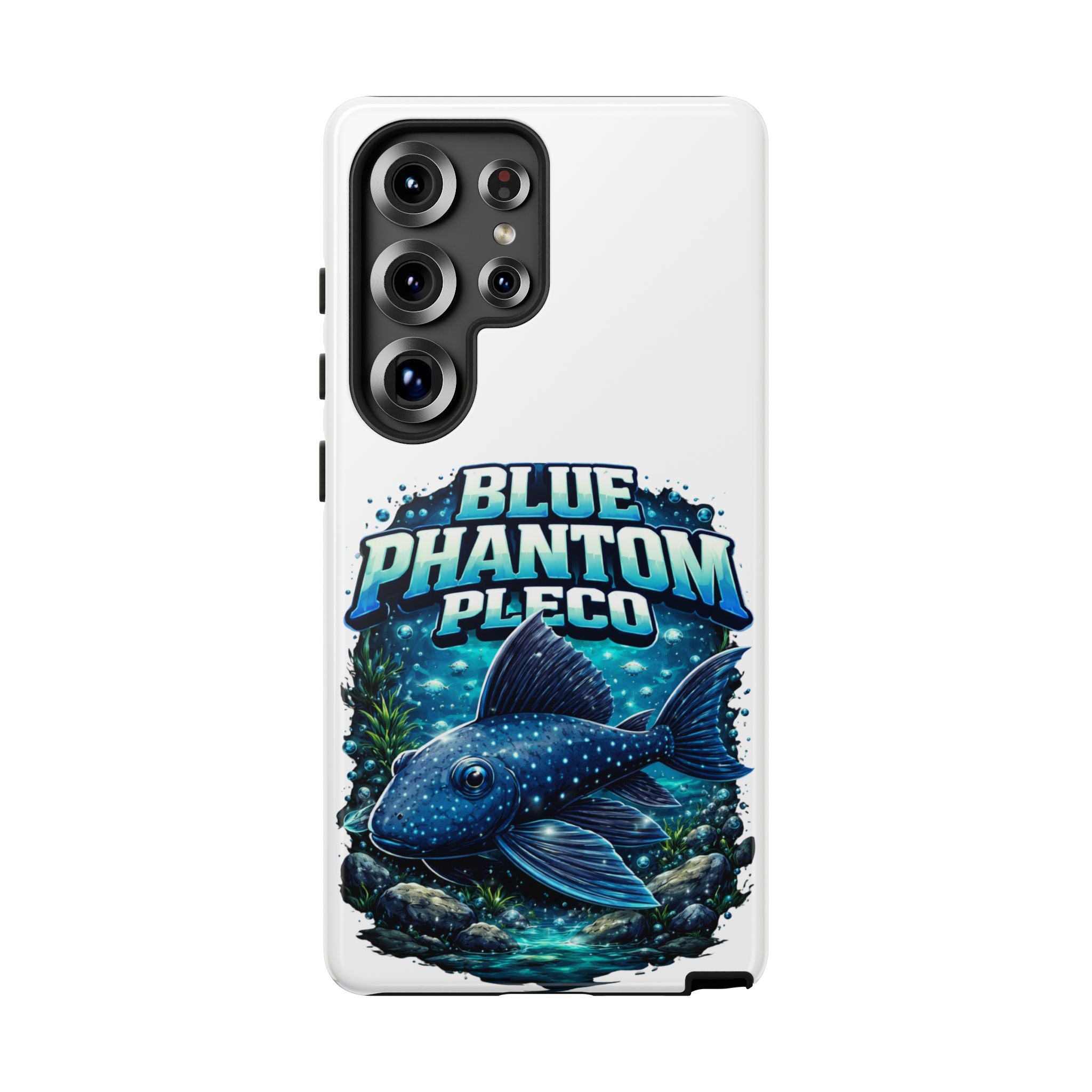 Blue Phantom Pleco Phone Case