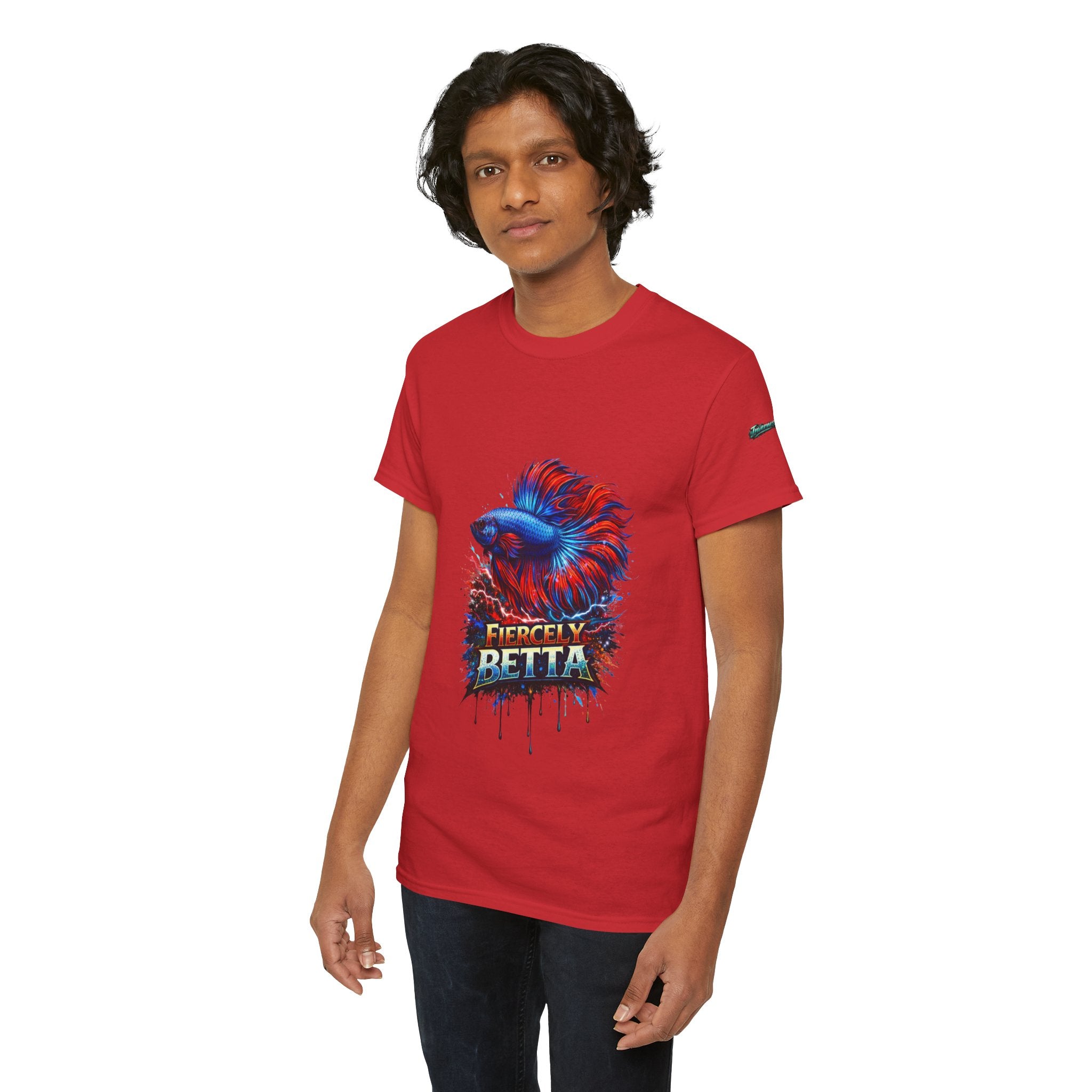 Betta Fish T-Shirt — Fiercely Betta Colorful Aquarium Fish Tee