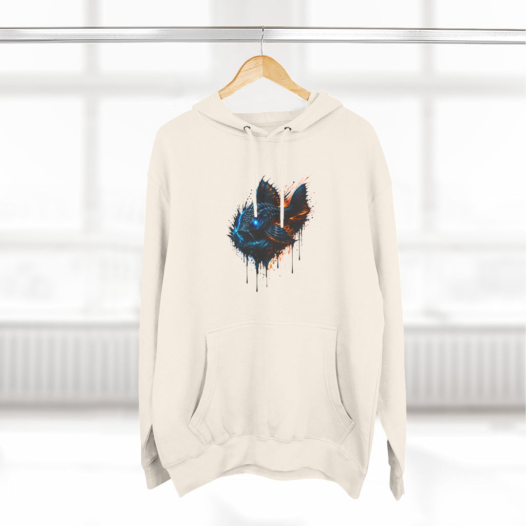 Armored Pleco L-185 – Premium Fleece Hooded Sweatshirt