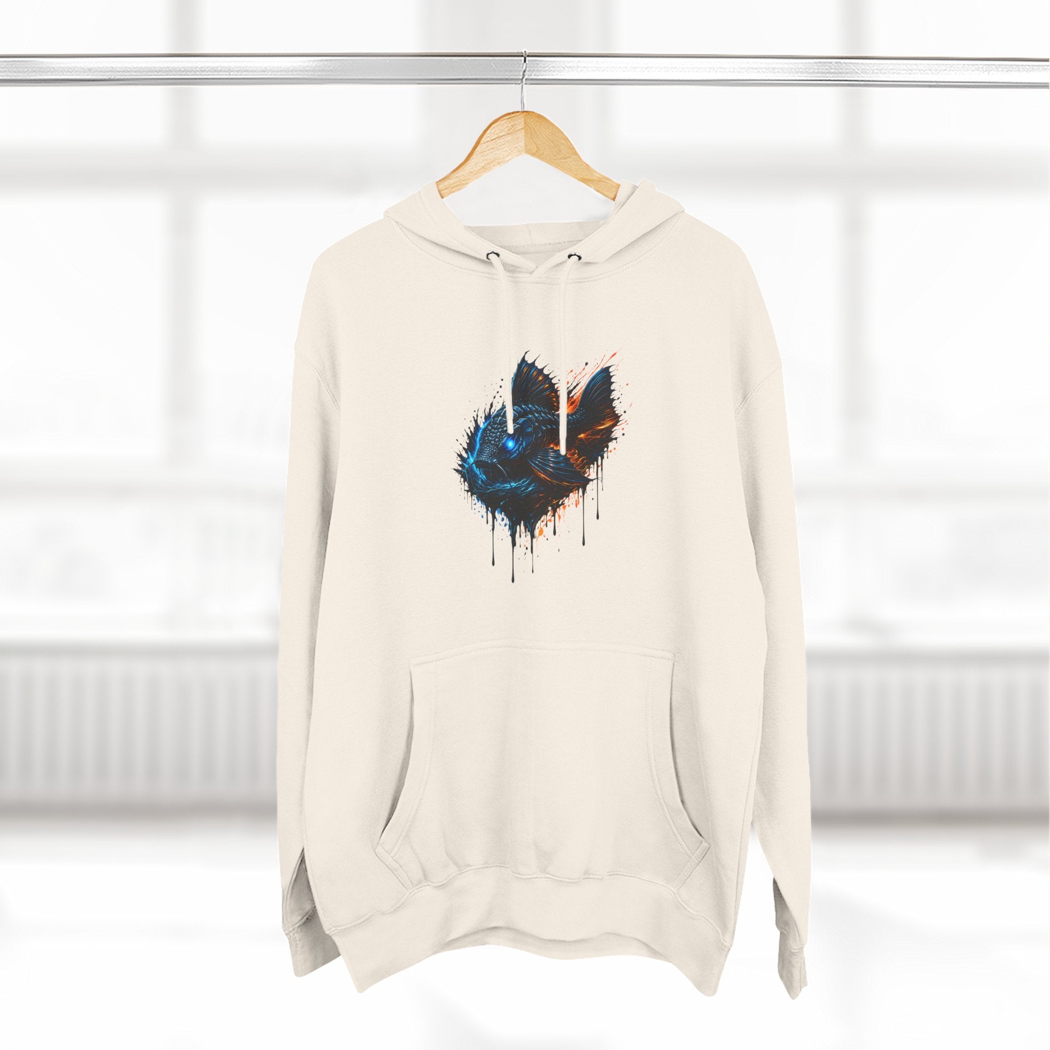 Armored Pleco L-185 – Premium Fleece Hooded Sweatshirt