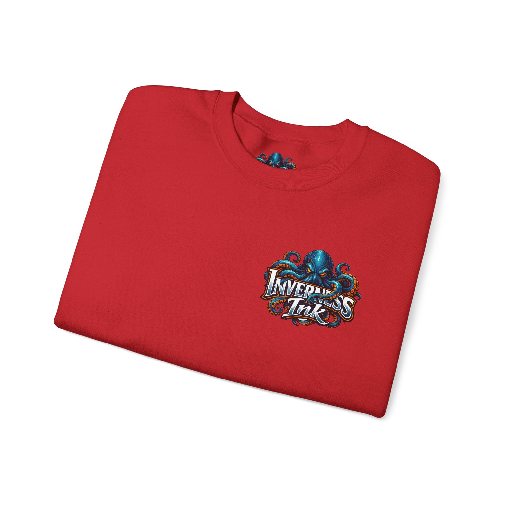 Betta Fish Crewneck Sweatshirt — Colorful Neon Tropical Fish Graphic