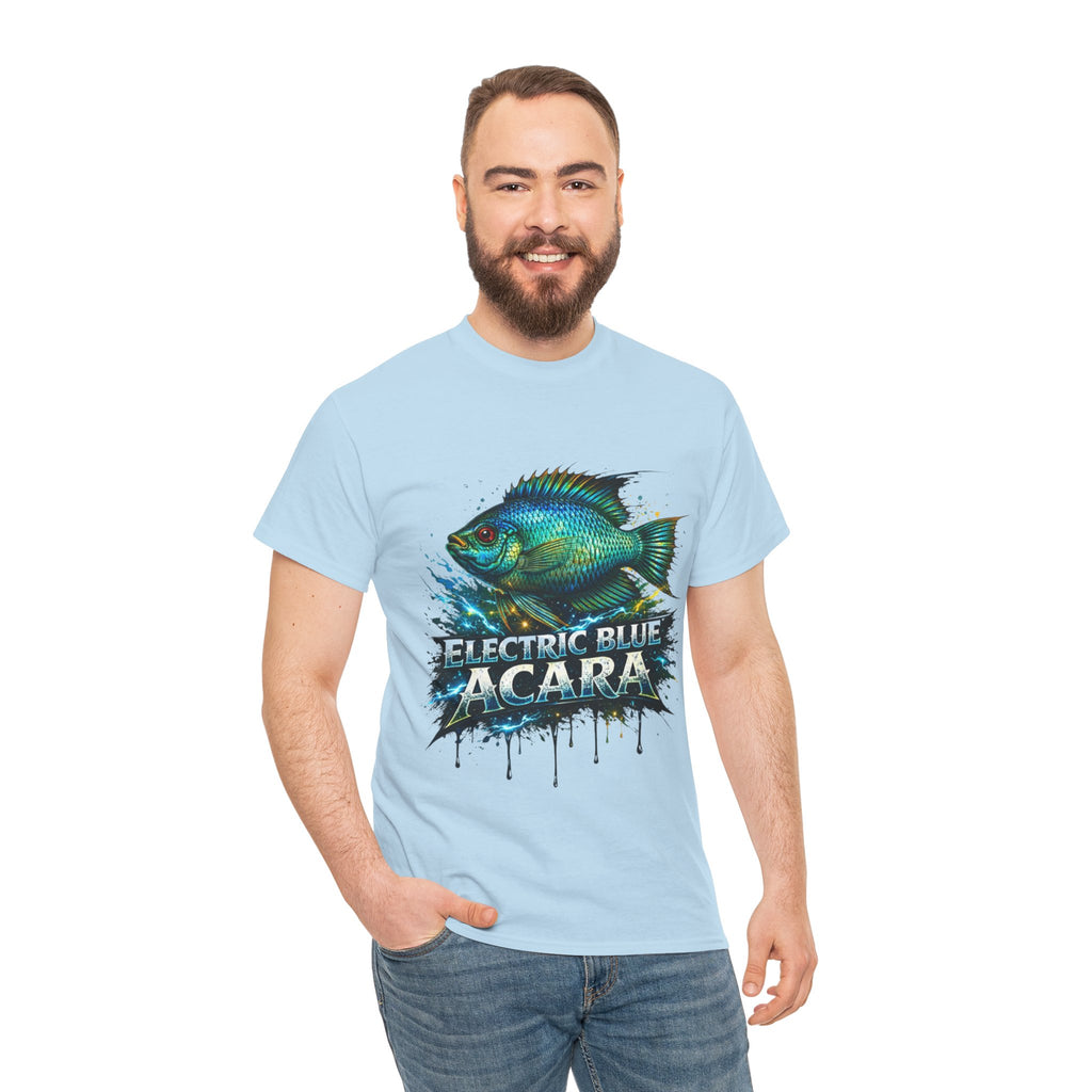 Electric Blue Acara – Premium Graphic Tee