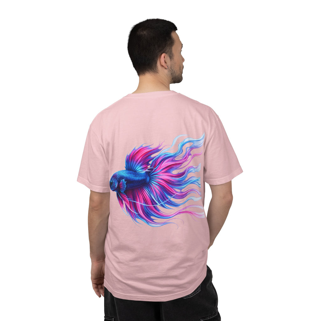 Electric Paint Betta T-Shirt — Neon Betta Splendens Art Tee
