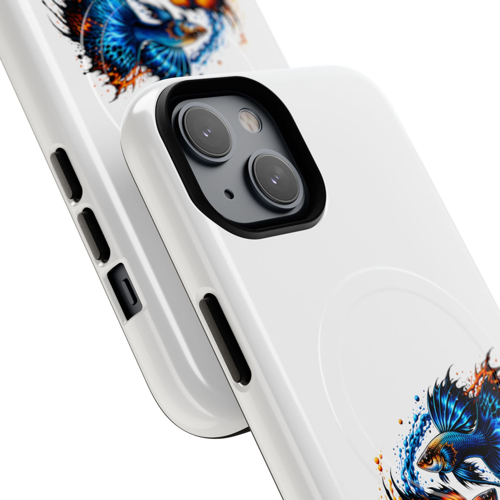 Fire & Ice Guppy – "Neon Flare" Magnetic Impact Case
