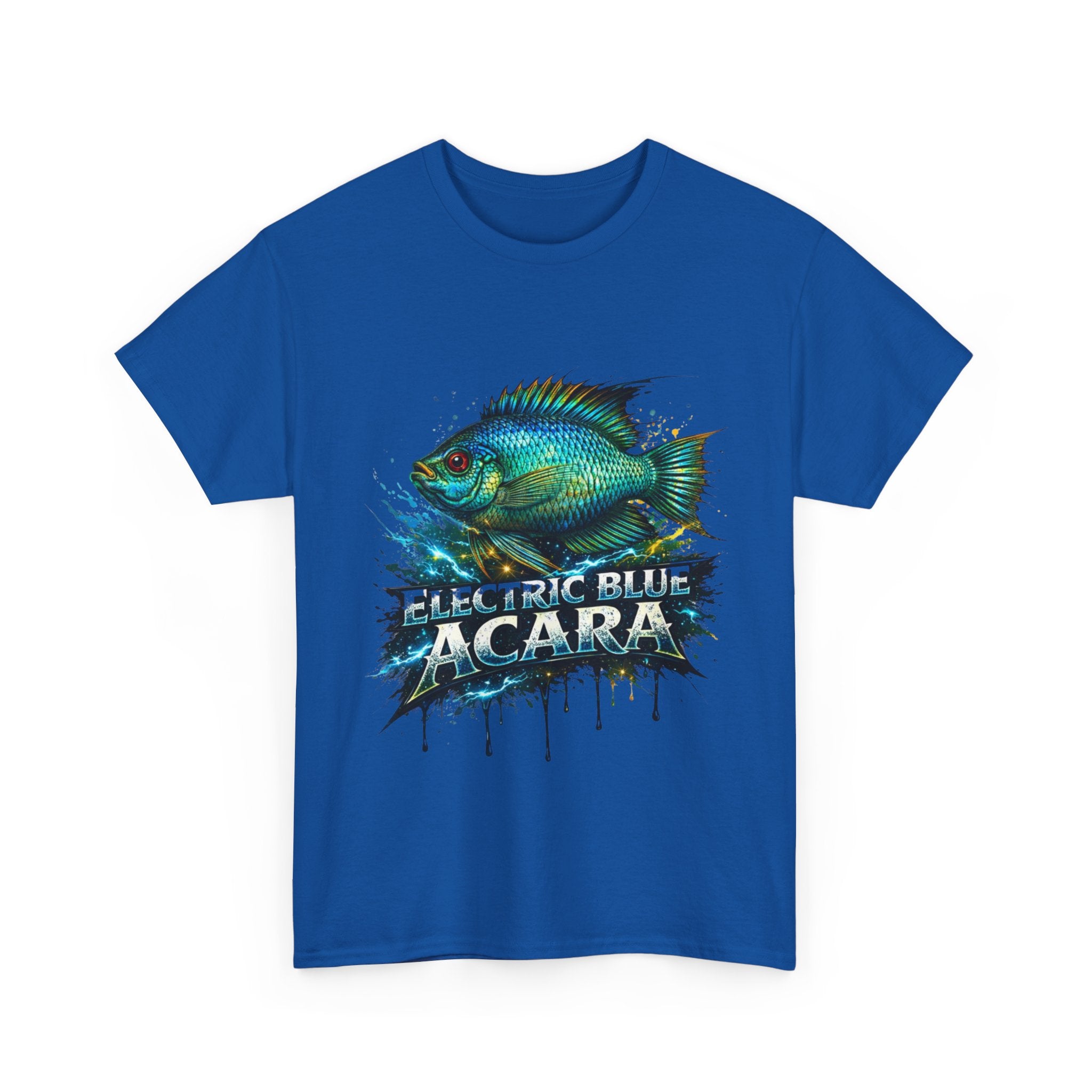 Electric Blue Acara – Premium Graphic Tee