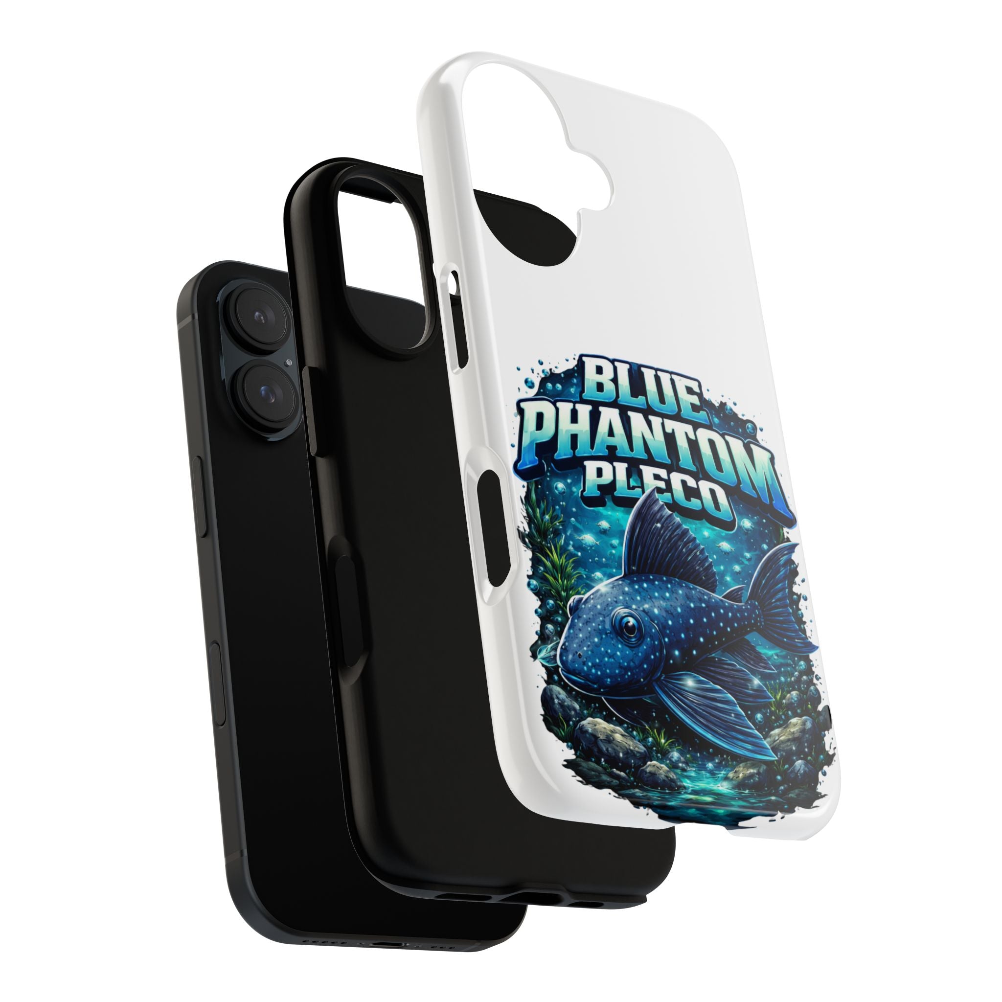 Blue Phantom Pleco Phone Case