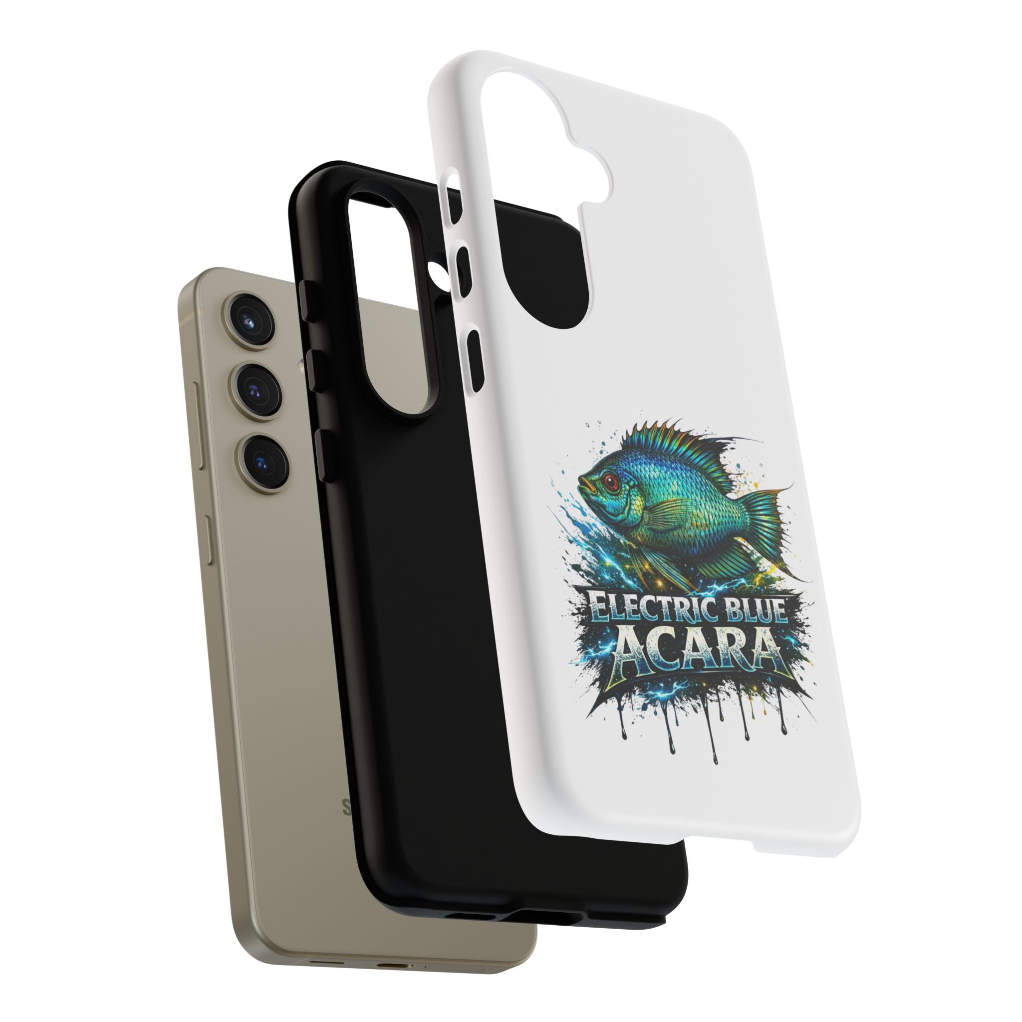 Electric Blue Acara – Tough Case