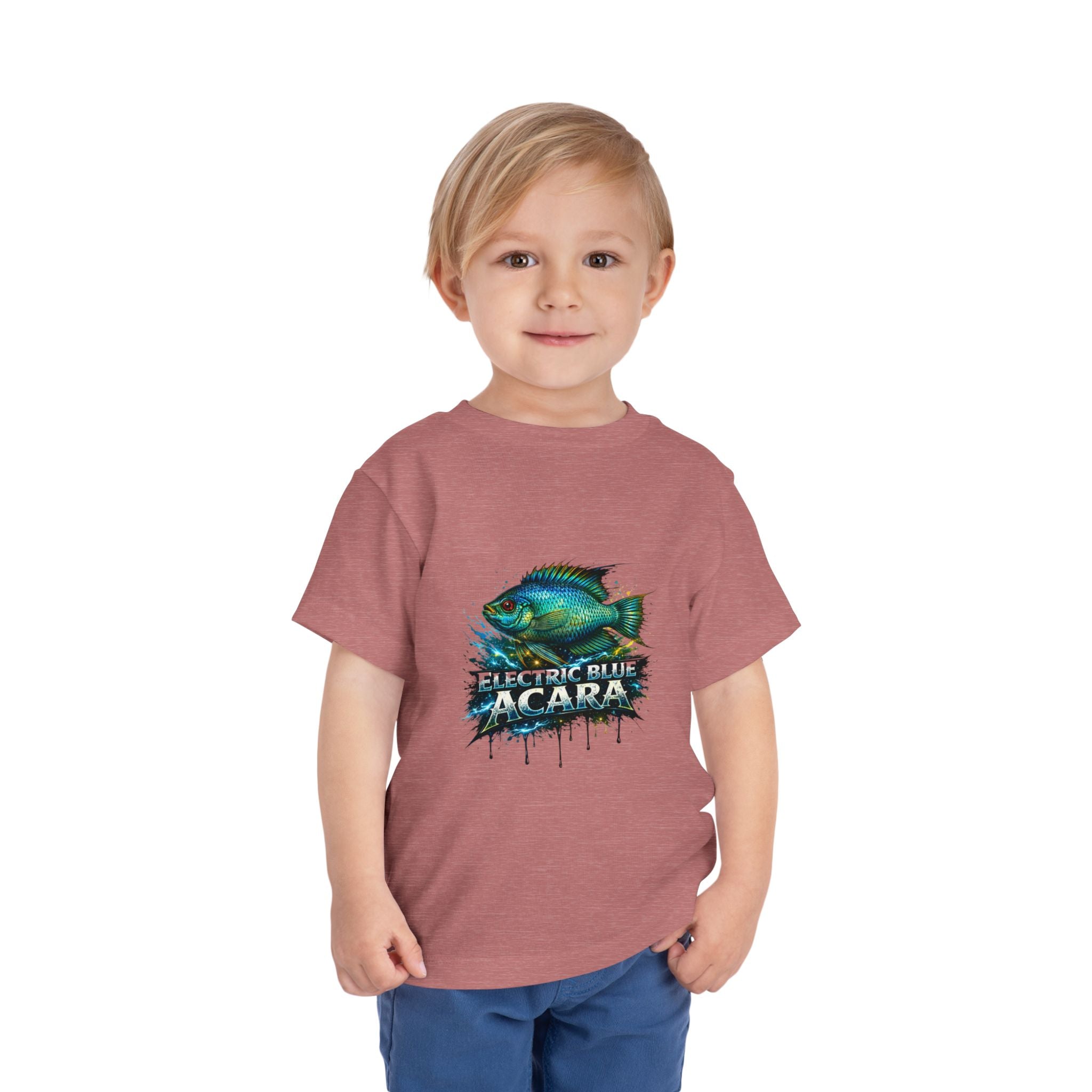Electric Blue Acara – Toddler Graphic Tee