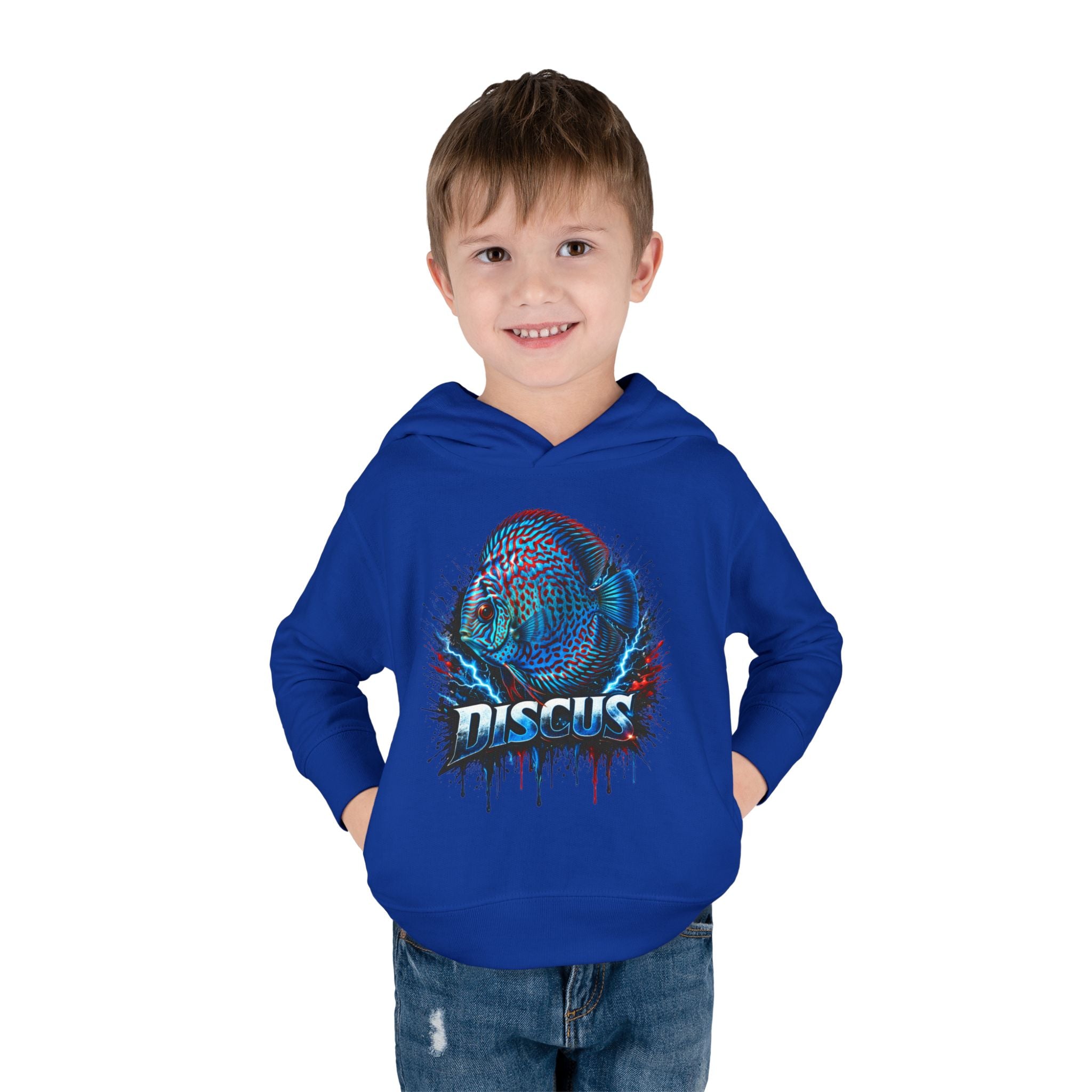 Electric Discus – Toddler Premium "Lightning" Fleece Hoodie