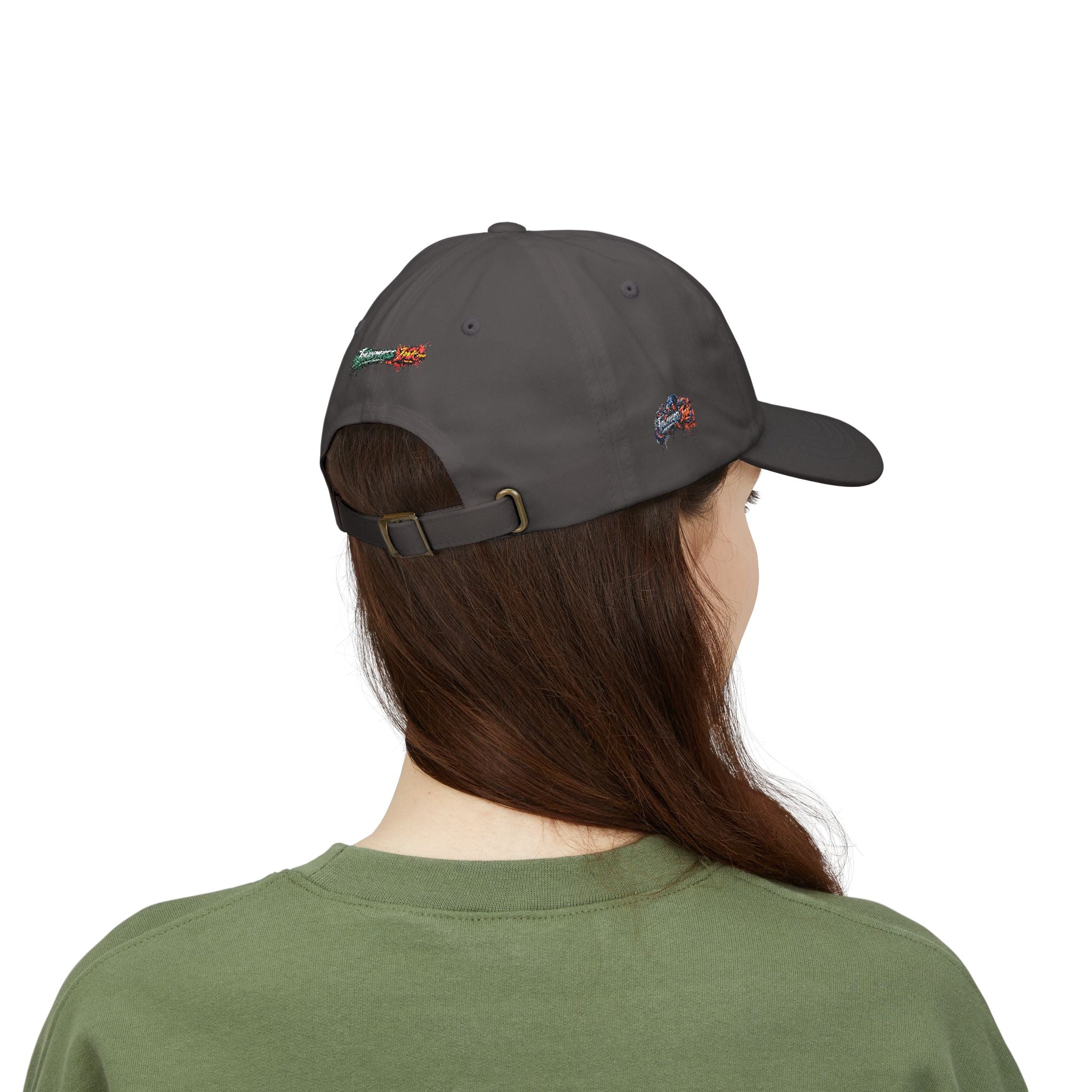 Betta Fish Dad Cap – Embroidered Color Splash Fish Baseball Hat