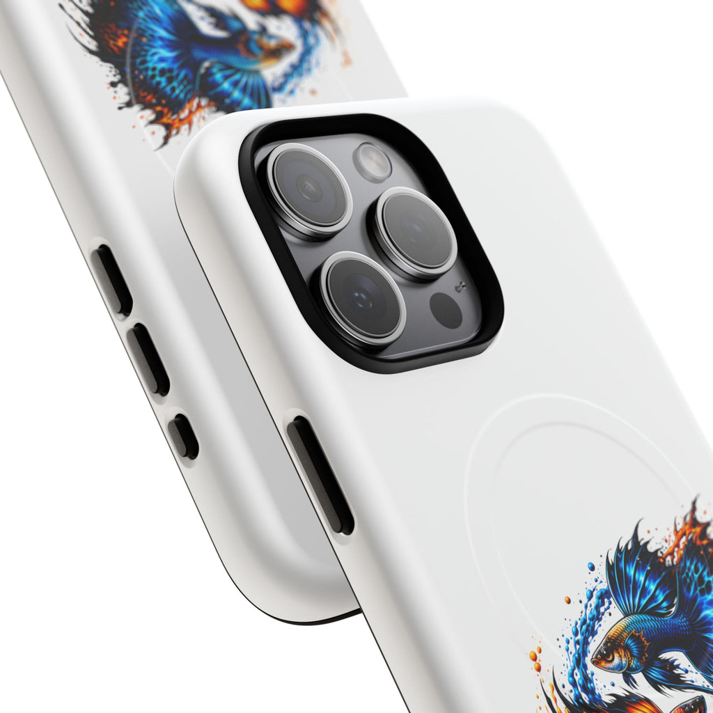Fire & Ice Guppy – "Neon Flare" Magnetic Impact Case