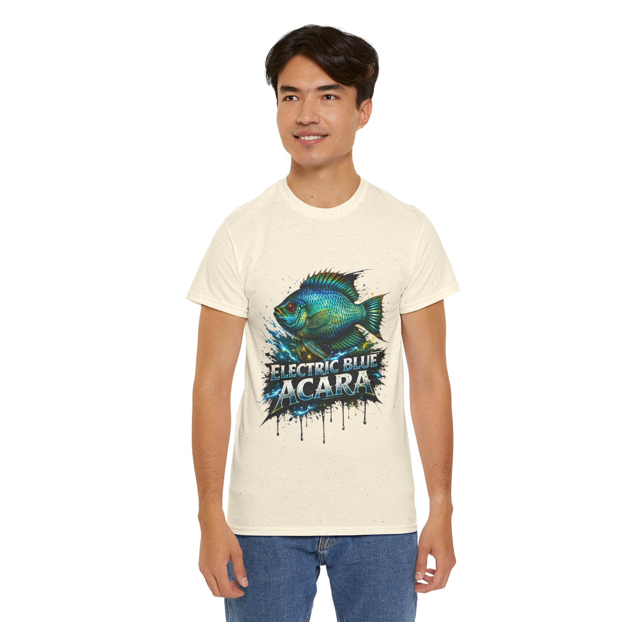 Electric Blue Acara – Premium Graphic Tee