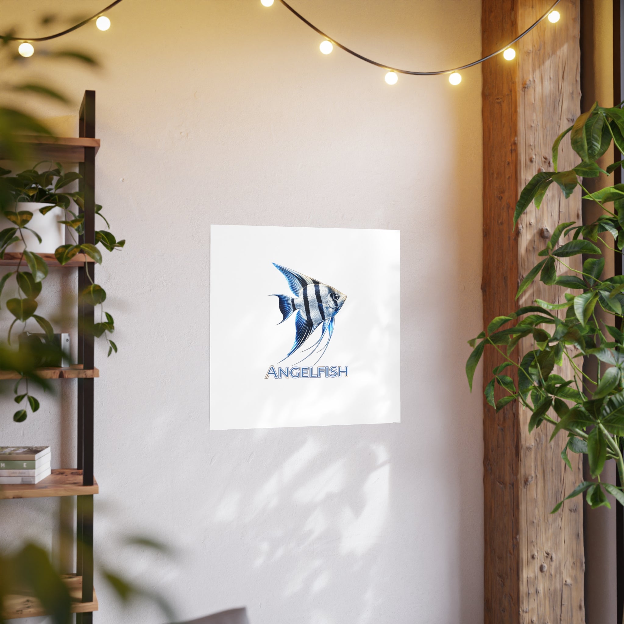 Angelfish – Premium Satin Photo Art Poster