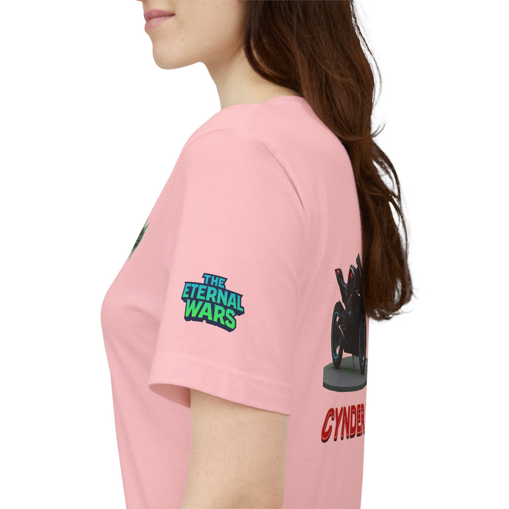 The Eternal Wars Motorcycle Tee — Cynder V Sportbike Graphic Shirt