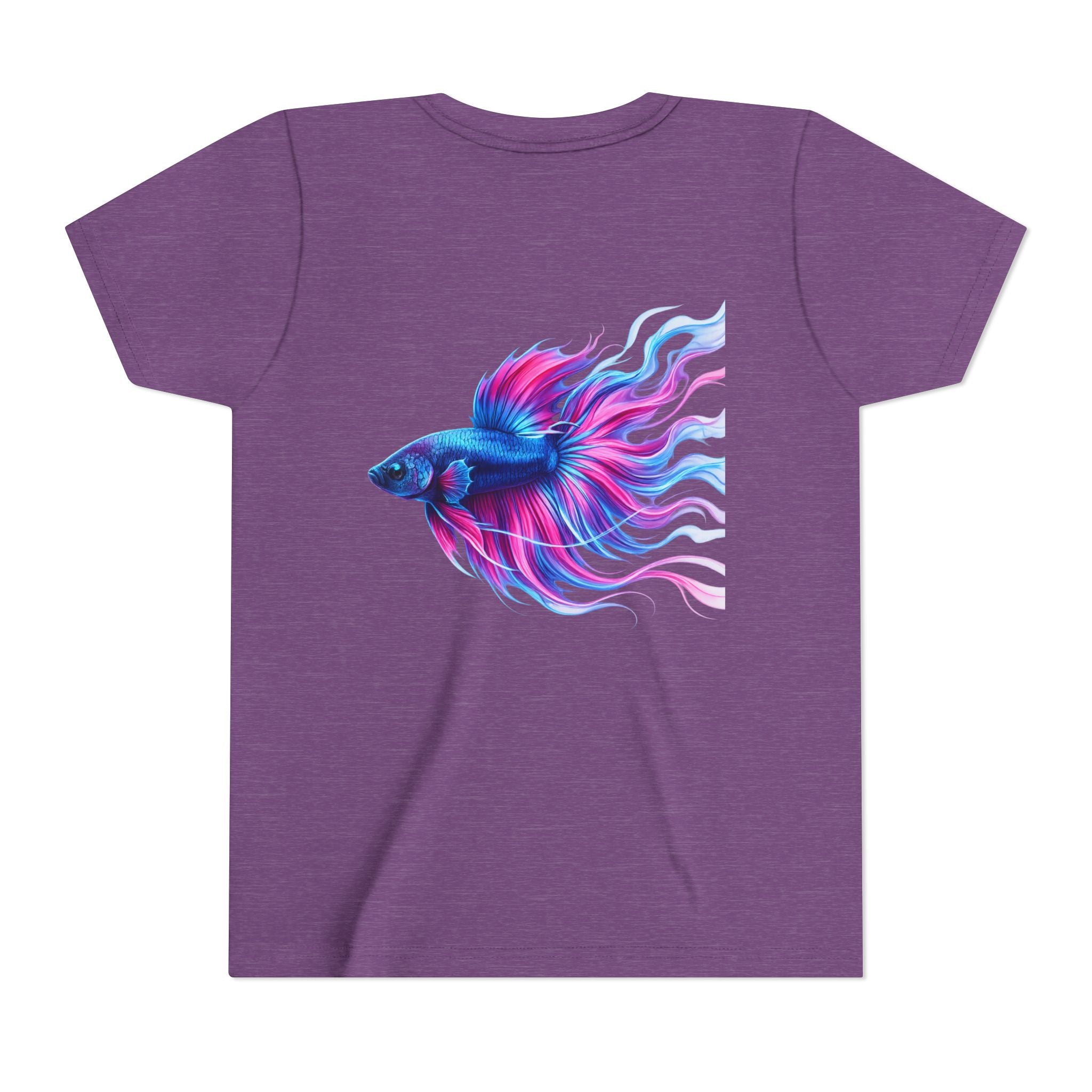Youth Tee - Colorful Betta Fish Graphic Shirt