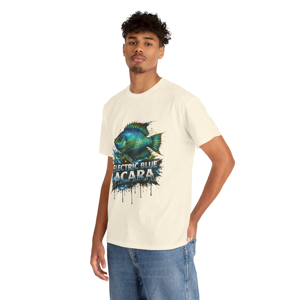 Electric Blue Acara – Premium Graphic Tee