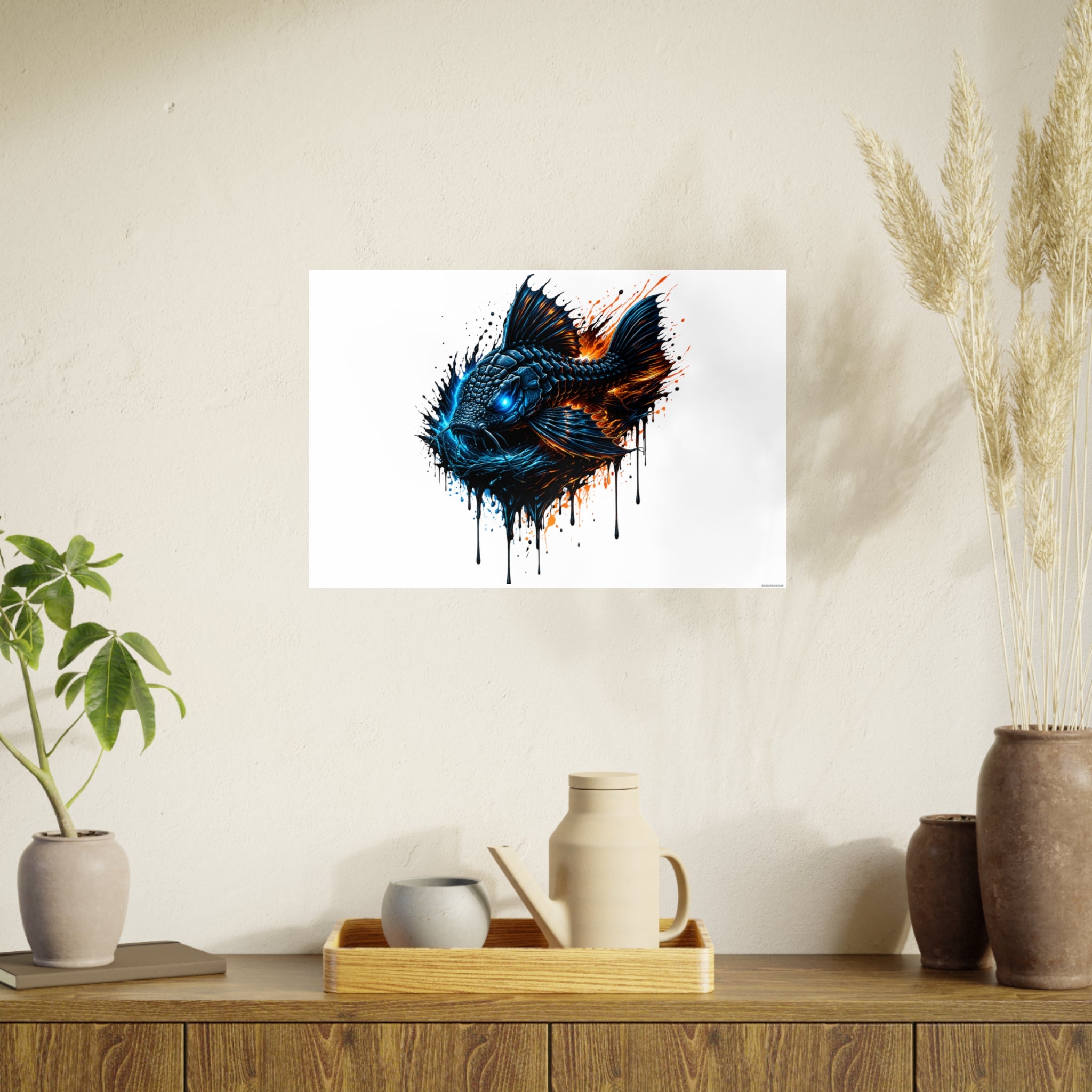 Armored Pleco L-185 – Premium Satin Photo Art Poster