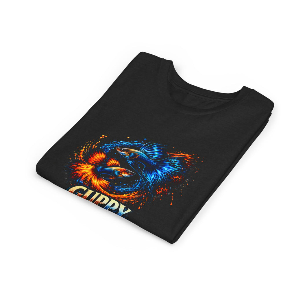 Fire & Ice Guppy – Youth "Neon Flare" Premium Tee