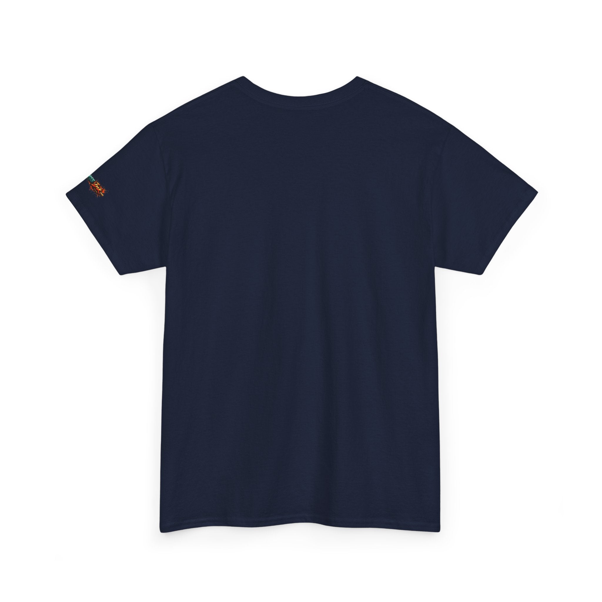 Angelfish Graphic Tee — Blue Tropical Fish Shirt