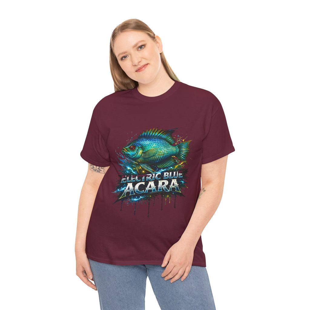 Electric Blue Acara – Premium Graphic Tee