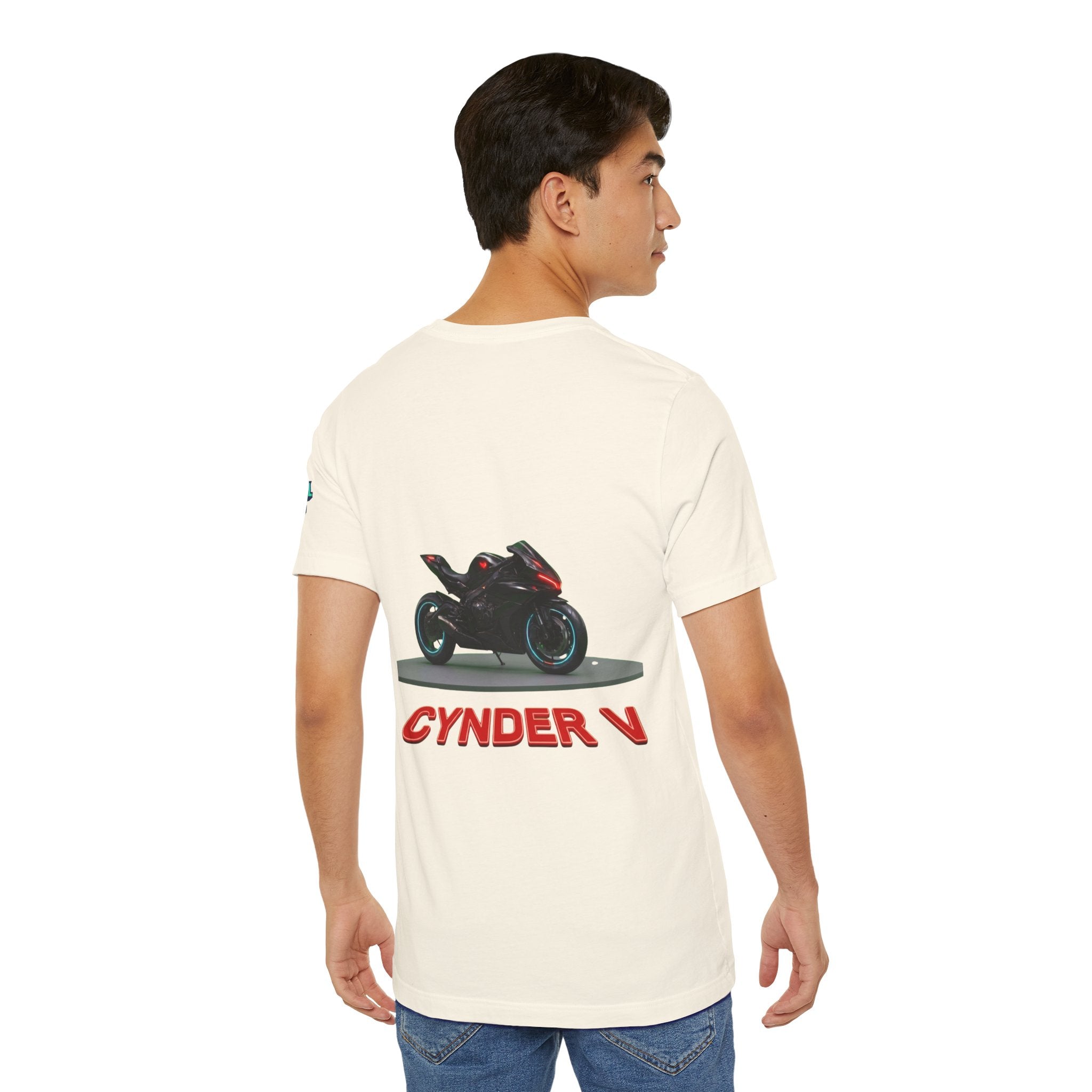 The Eternal Wars Motorcycle Tee — Cynder V Sportbike Graphic Shirt