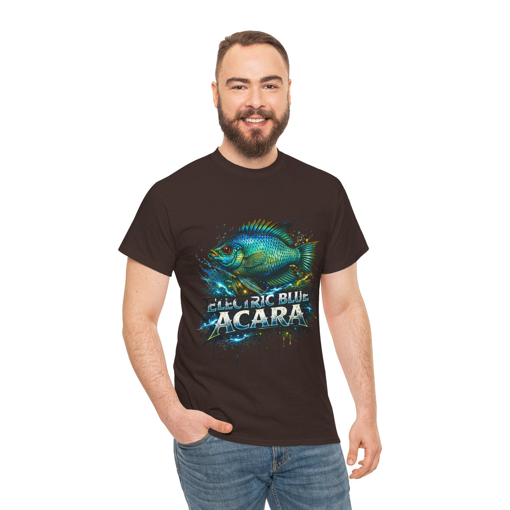 Electric Blue Acara – Premium Graphic Tee